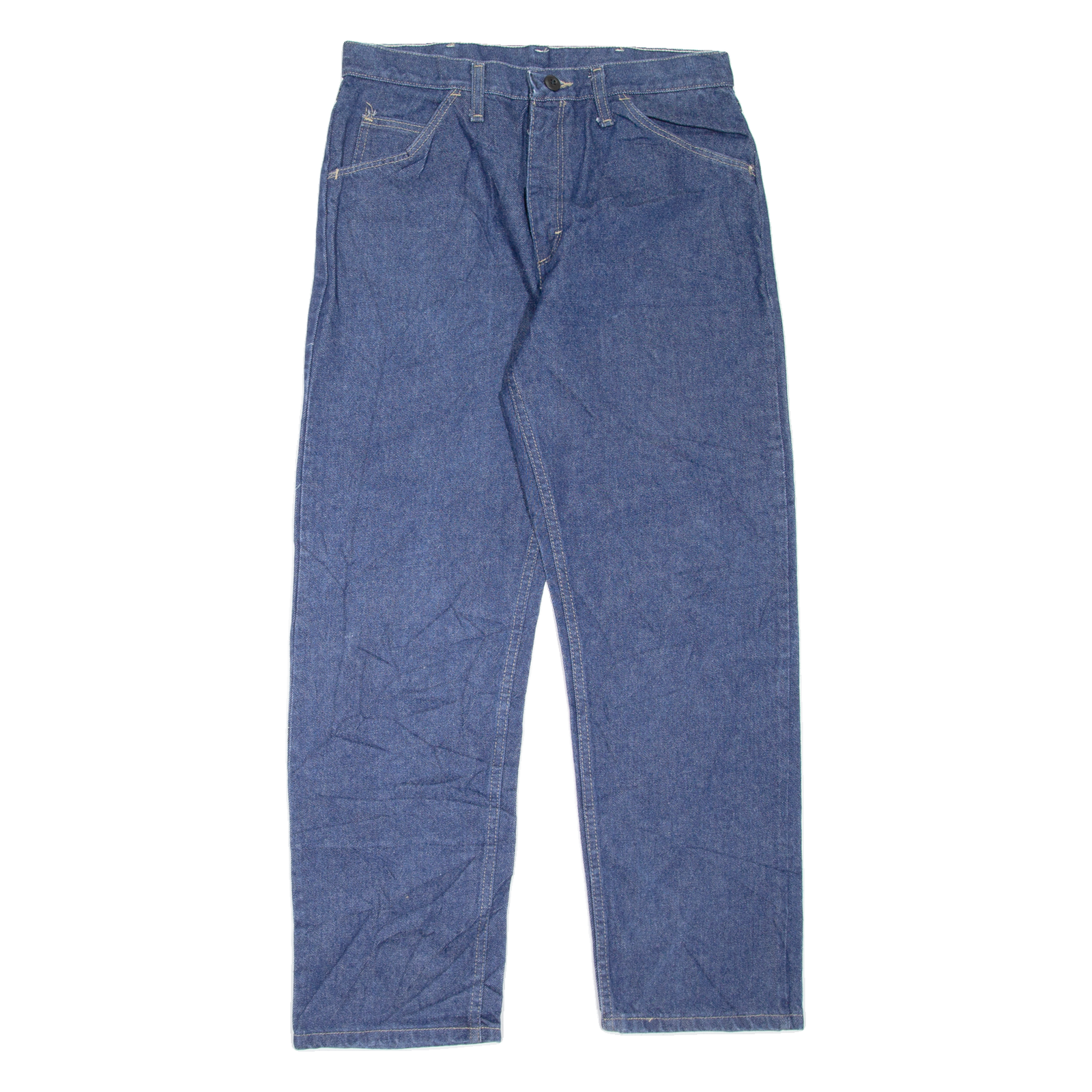 BULWARK Workwear Mens Jeans Blue Regular Tapered W33 L30 Refurbished - N/A refurbished available on Cerqular