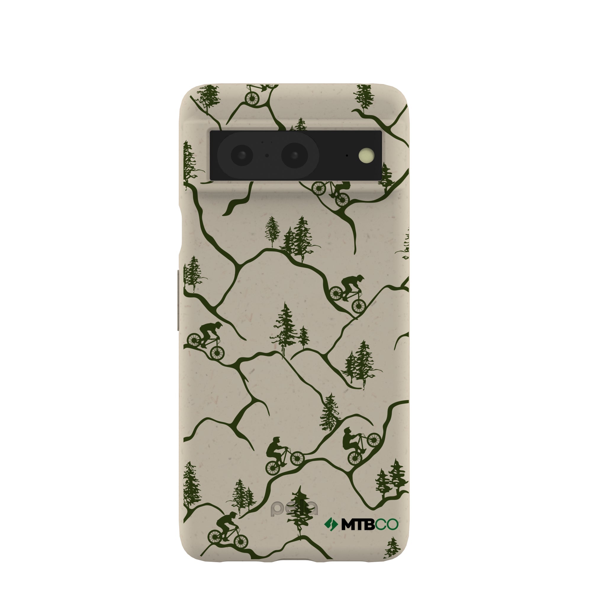 London Fog Bike Trek MTBCO Google Pixel 8 Case Refurbished - Pela Case refurbished available on Cerqular