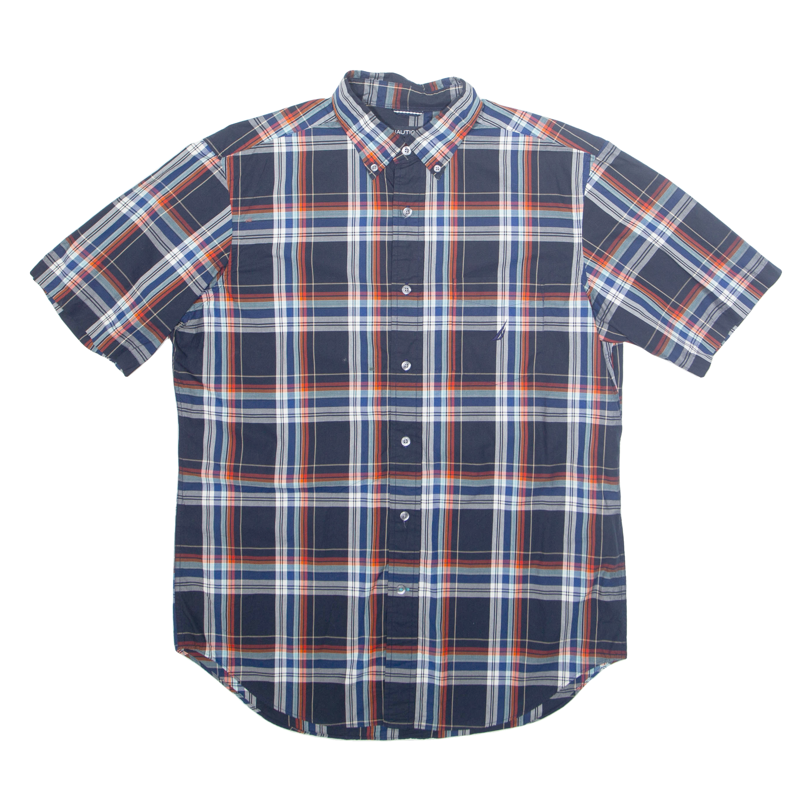 Buy NAUTICA Mens Shirt Blue Plaid M Refurbished - $14.03 NAUTICA Mens Shirt Blue Plaid M Refurbished - N/A refurbished available on Cerqular