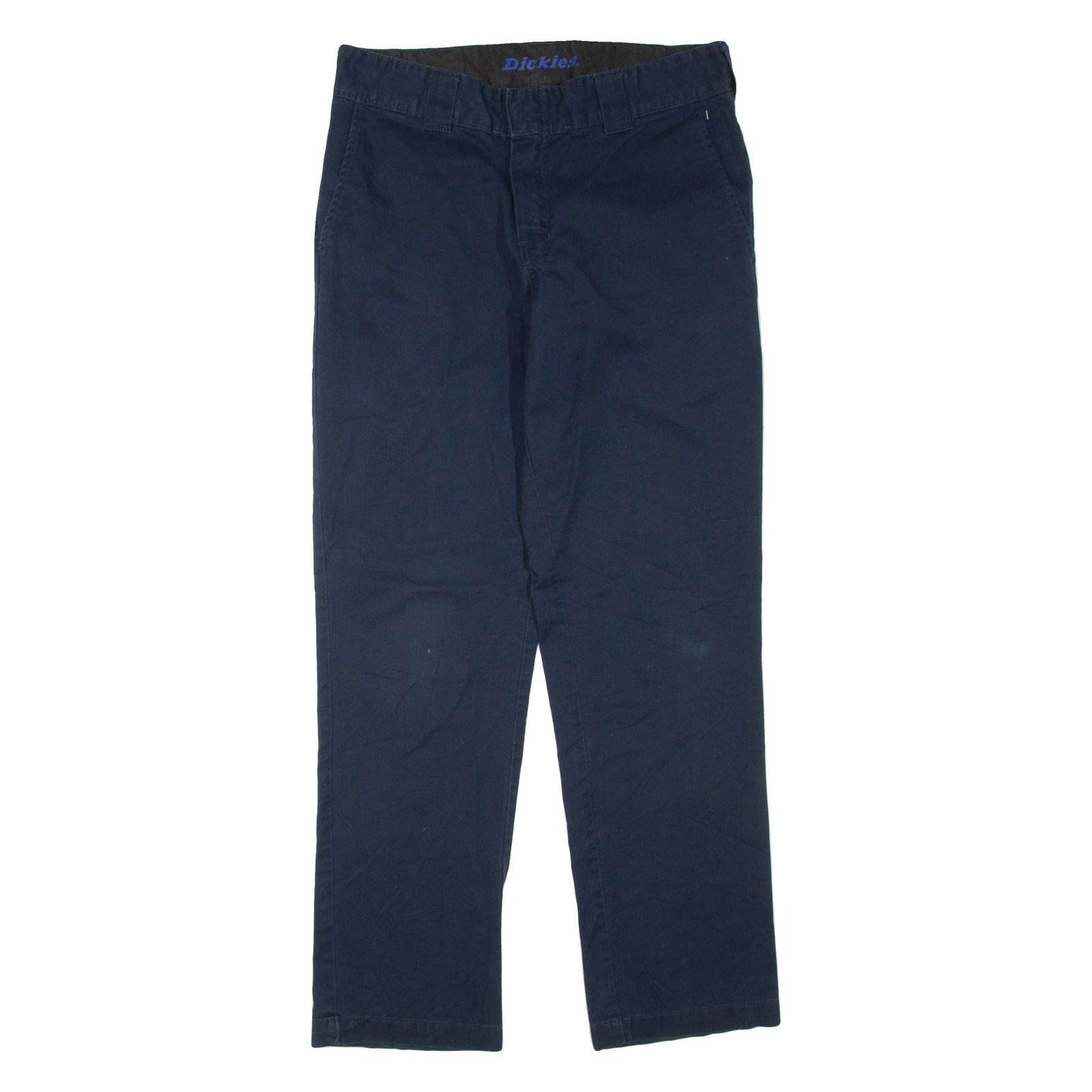 DICKIES Mens Trousers Blue Regular Straight W32 L30 Refurbished - N/A refurbished available on Cerqular