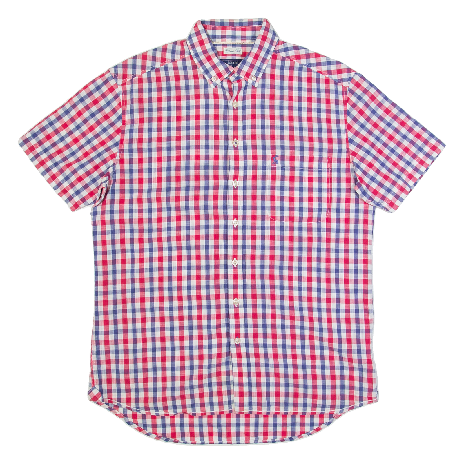 JOULES Mens Shirt Red Gingham M Refurbished - N/A refurbished available on Cerqular