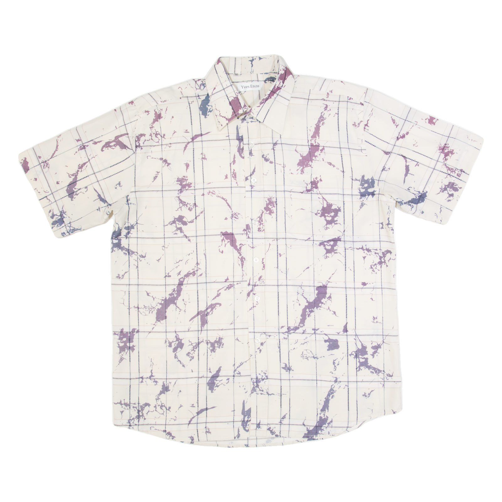 Buy YVES ENZO Mens Shirt Cream 90s Check L Refurbished - $18.19 YVES ENZO Mens Shirt Cream 90s Check L Refurbished - N/A refurbished available on Cerqular