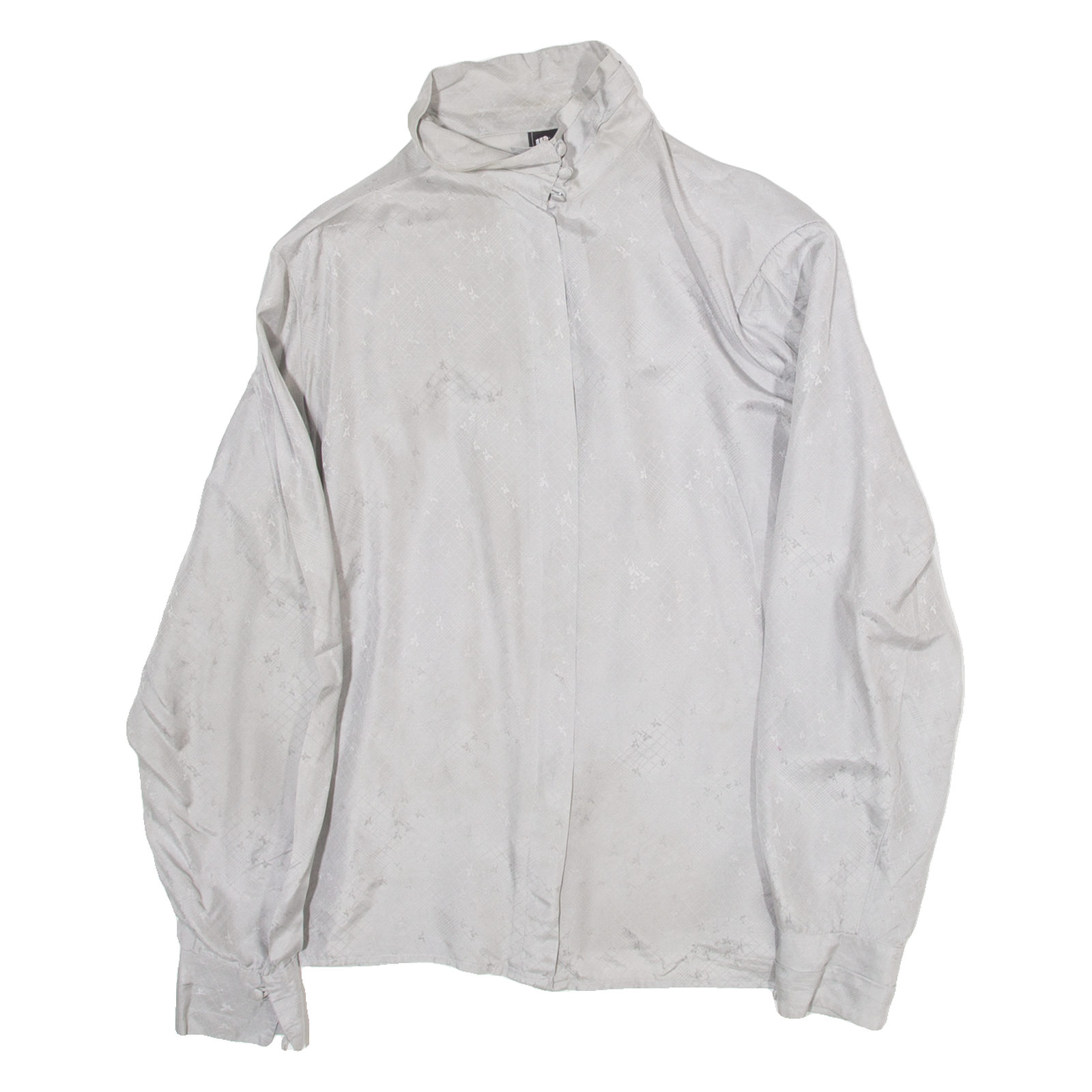 JJB Womens Shirt Shirt Grey Long Sleeve M Refurbished - N/A refurbished available on Cerqular