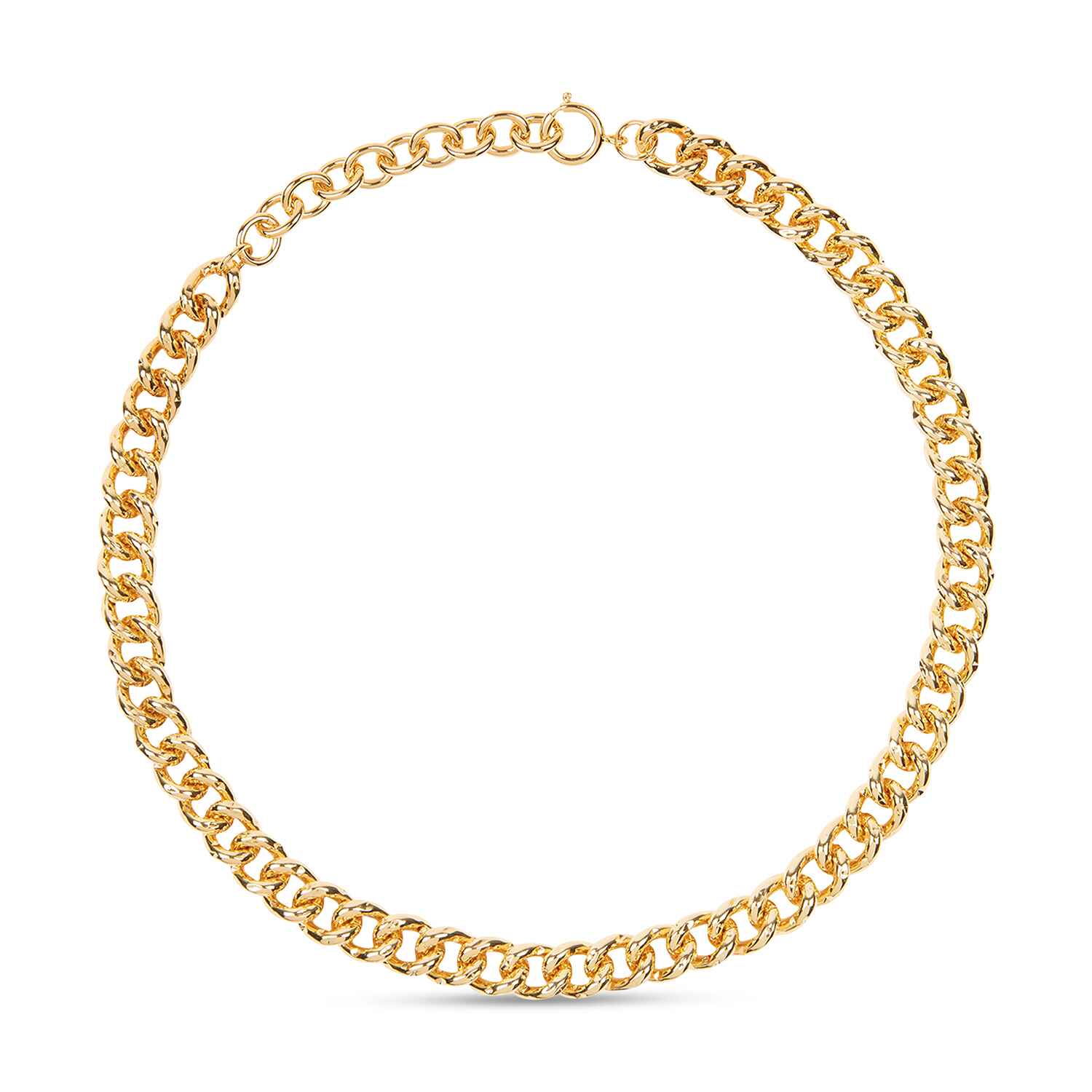 Gia Thick Gold Chain Necklace Refurbished - Amadeus (This could refer to multiple things, such as the 1 refurbished available on Cerqular