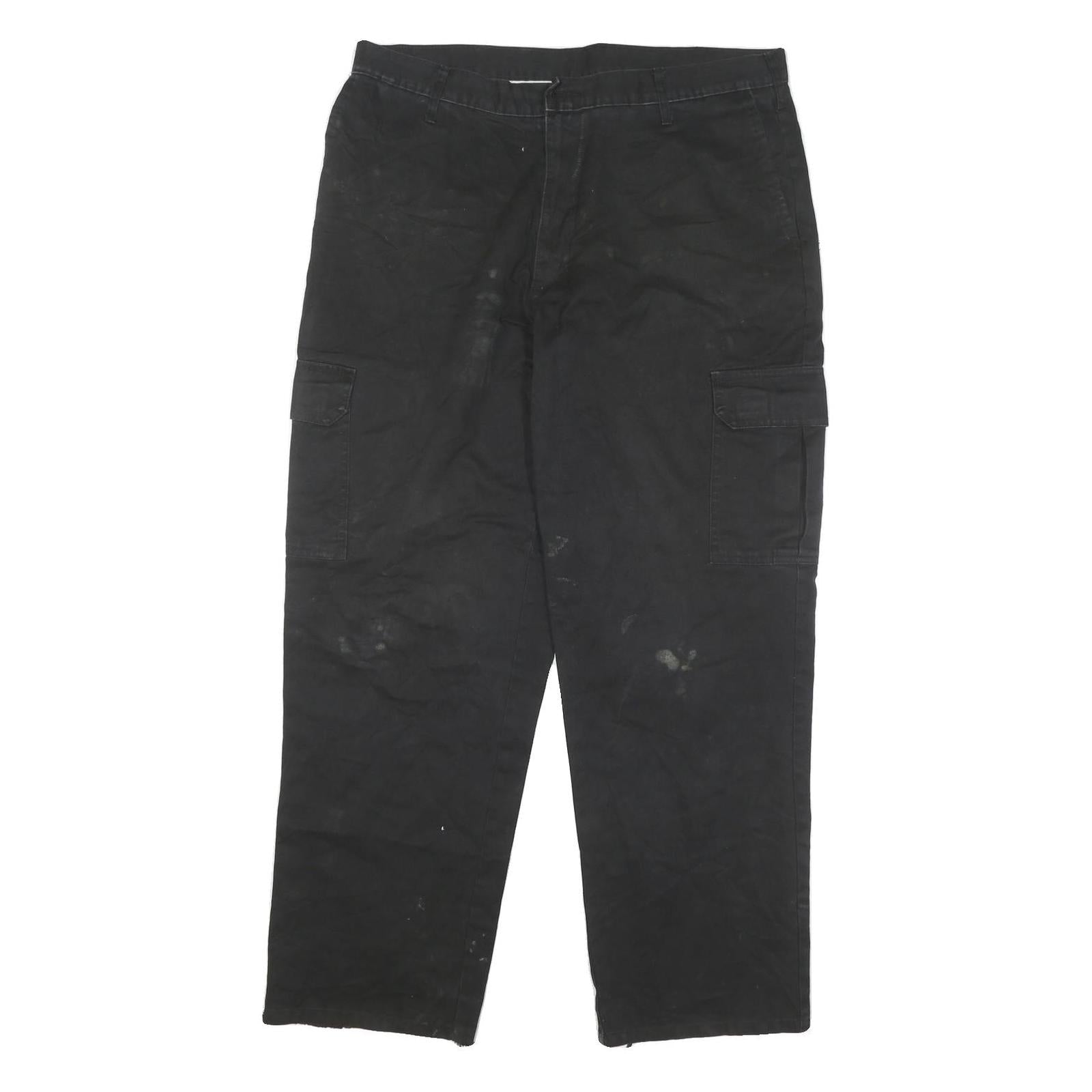 Buy DICKIES Mens Black Cotton Blend Relaxed Cargo Trousers W36 L30 Workwear Durable Refurbished - $31.19 DICKIES Mens Black Cotton Blend Relaxed Cargo Trousers W36 L30 Workwear Durable Refurbished - N/A refurbished available on Cerqular