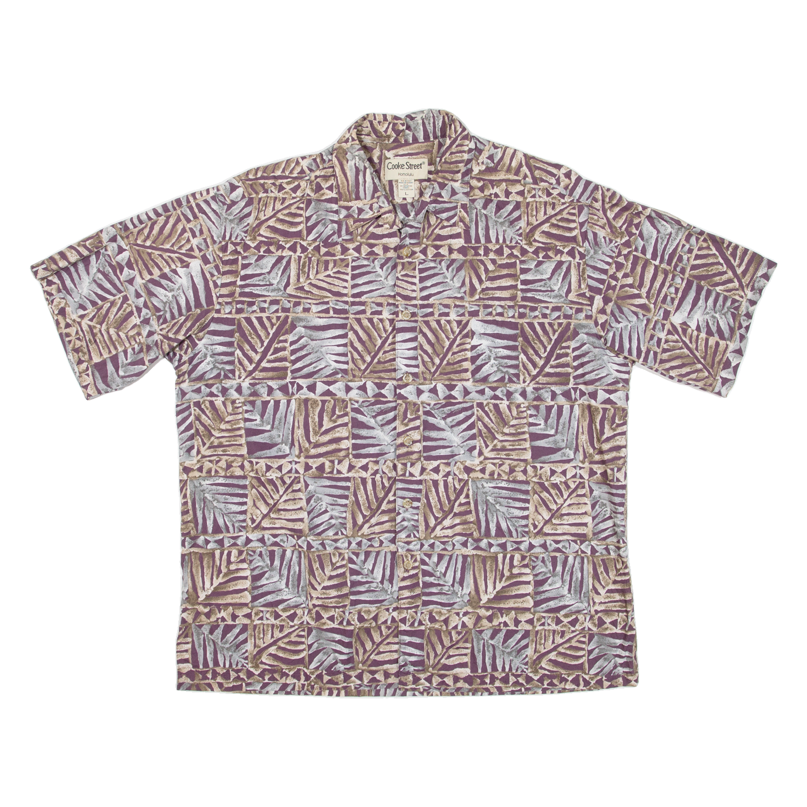 Buy COOKE STREET Mens Hawaiian Shirt Purple Crazy Pattern L Refurbished - $18.19 COOKE STREET Mens Hawaiian Shirt Purple Crazy Pattern L Refurbished - N/A refurbished available on Cerqular