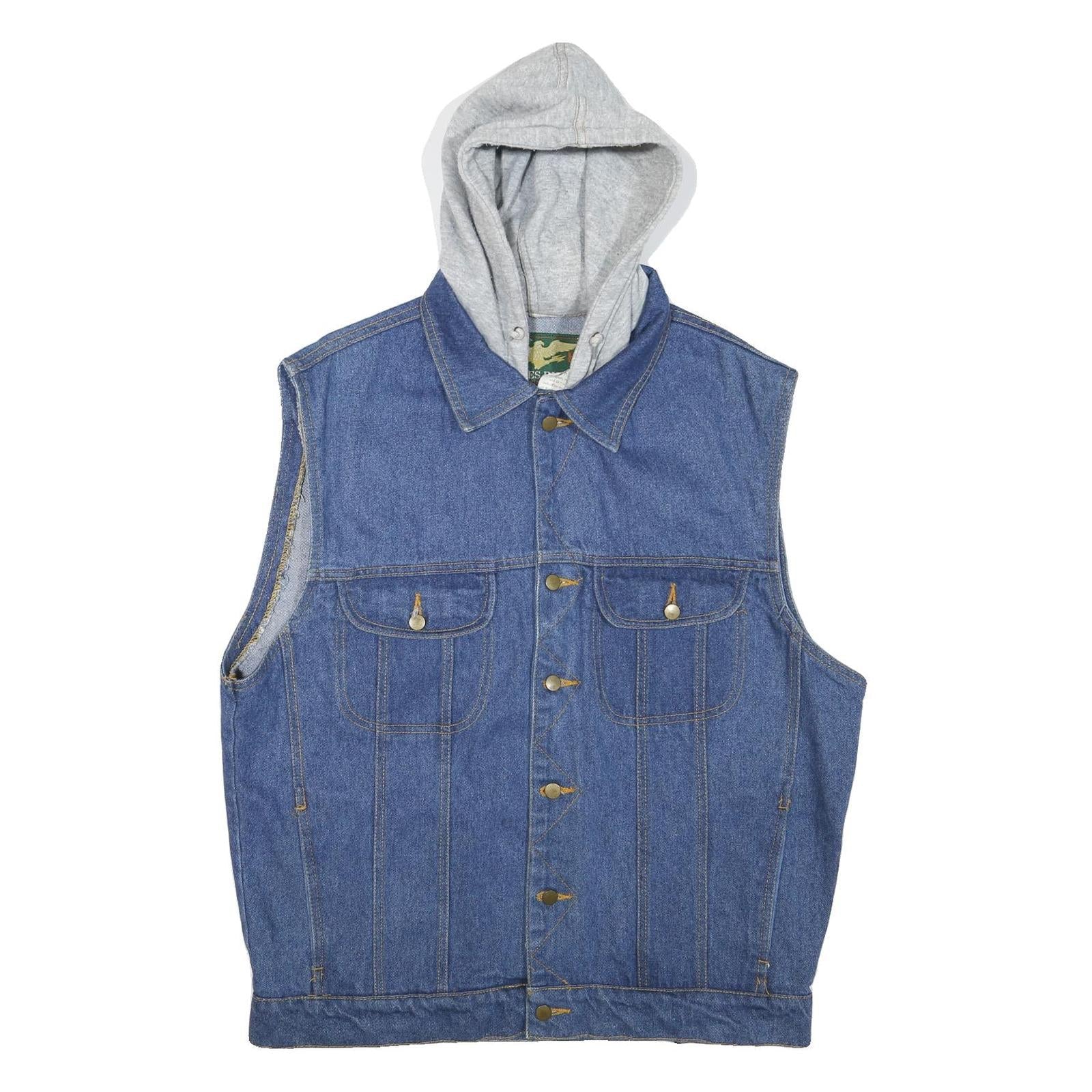 Buy EAGLE RIDGE Mens Blue Denim Looney Tunes Jacket S Cotton Blend Button Closure Refurbished - $45.49 EAGLE RIDGE Mens Blue Denim Looney Tunes Jacket S Cotton Blend Button Closure Refurbished - N/A refurbished available on Cerqular