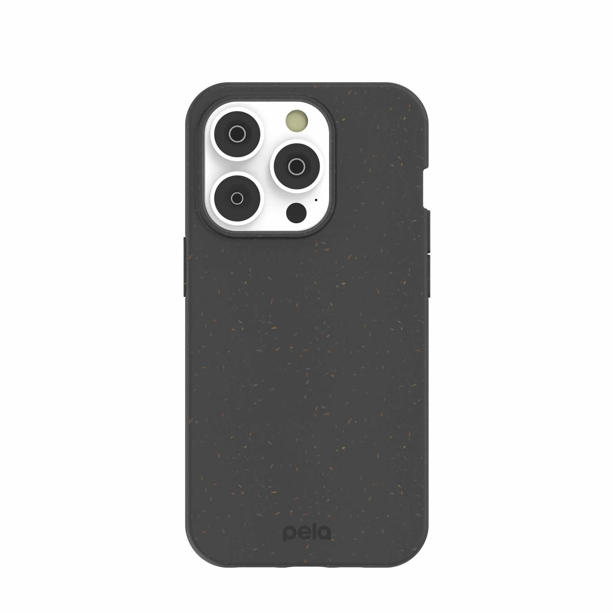 Black iPhone 14 Pro Case Refurbished - Pela Case refurbished available on Cerqular