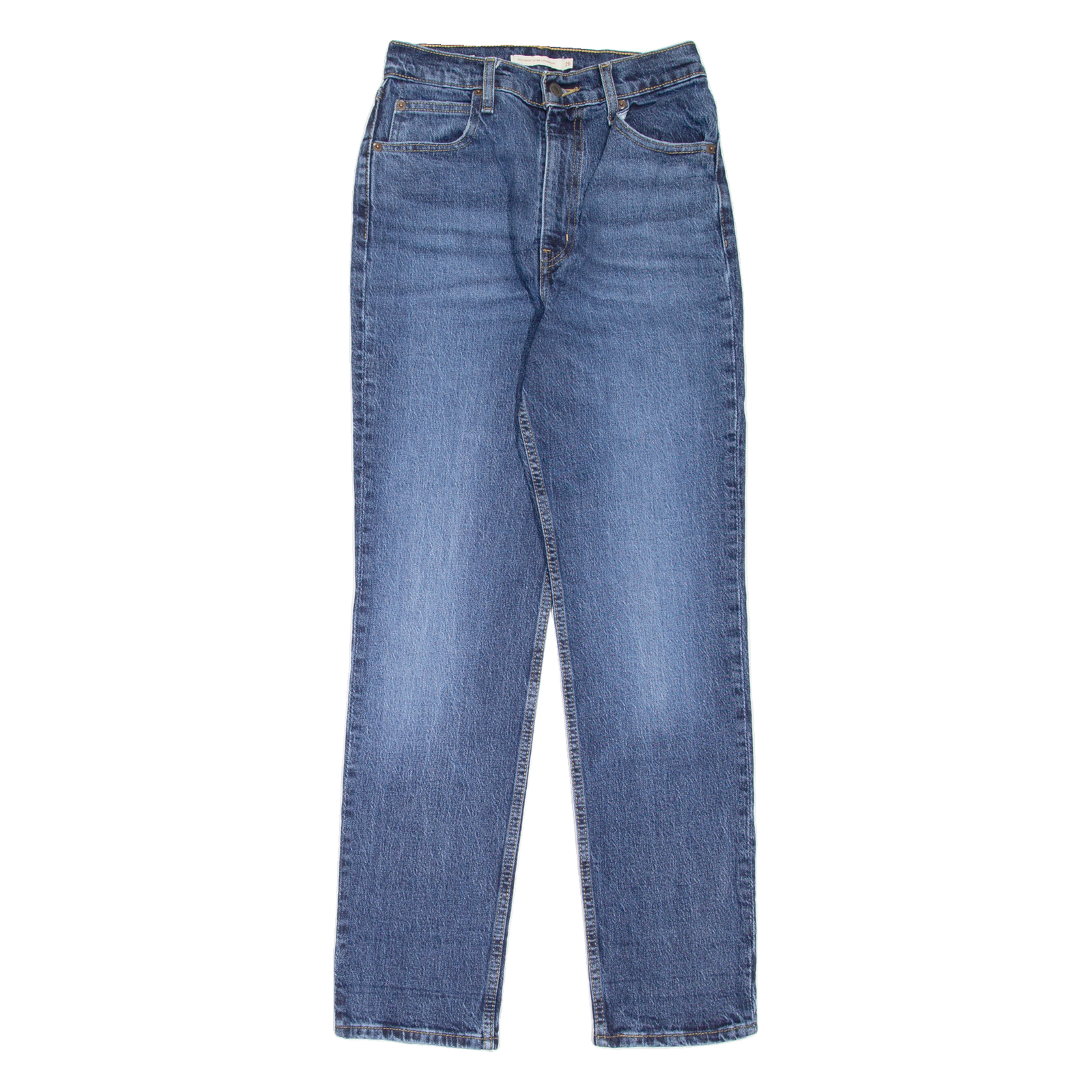 LEVI'S 70's High BIG E Mens Jeans Blue Slim Straight Stone Wash W26 L28 Refurbished - N/A refurbished available on Cerqular