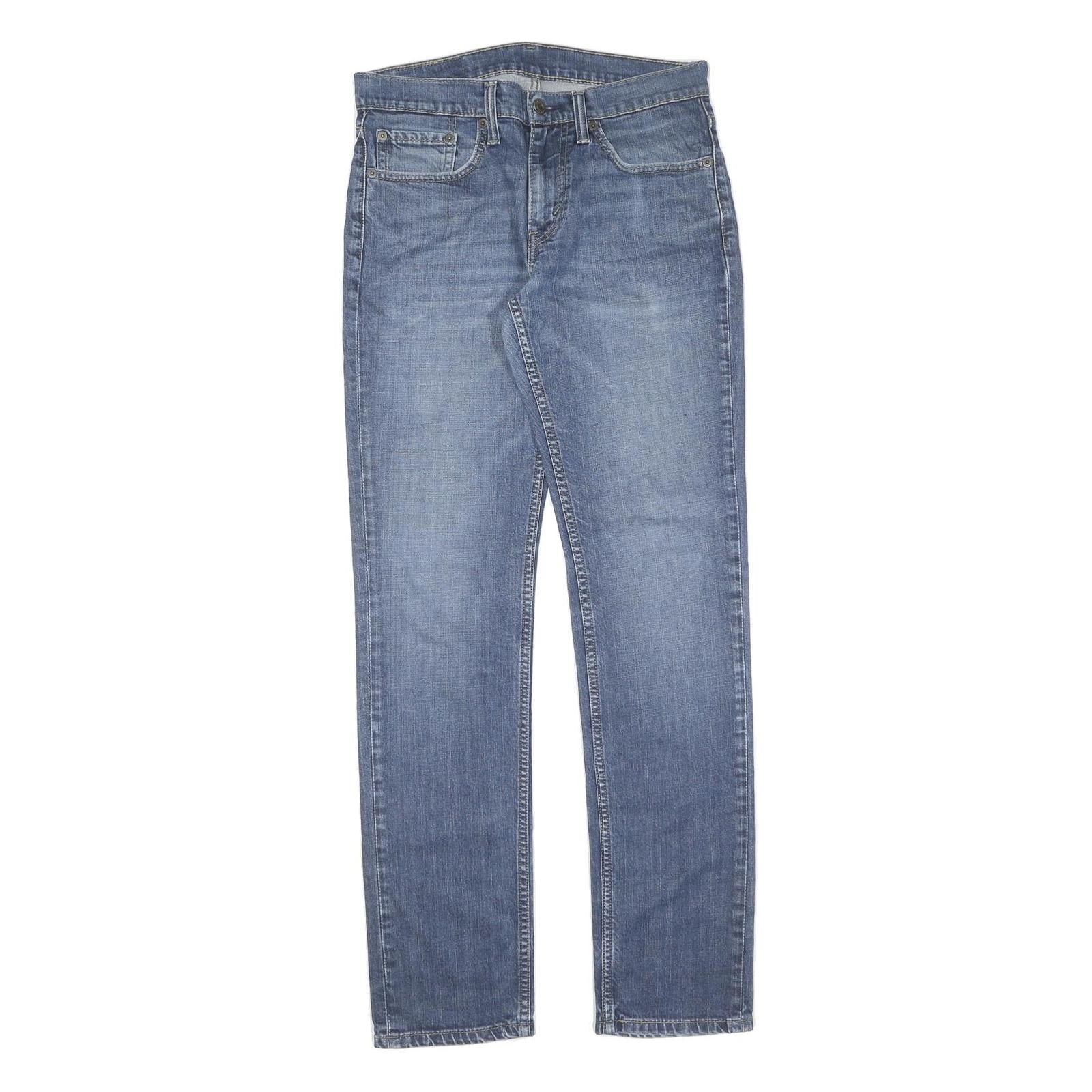 LEVI'S 511 SLIM Mens Jeans Blue Slim Skinny Denim Medium W31 L34 Zip Refurbished - N/A refurbished available on Cerqular