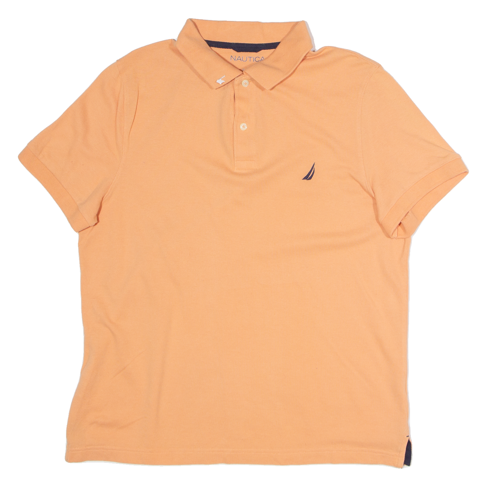 NAUTICA Slim Fit Mens Polo Shirt Orange L Refurbished - N/A refurbished available on Cerqular