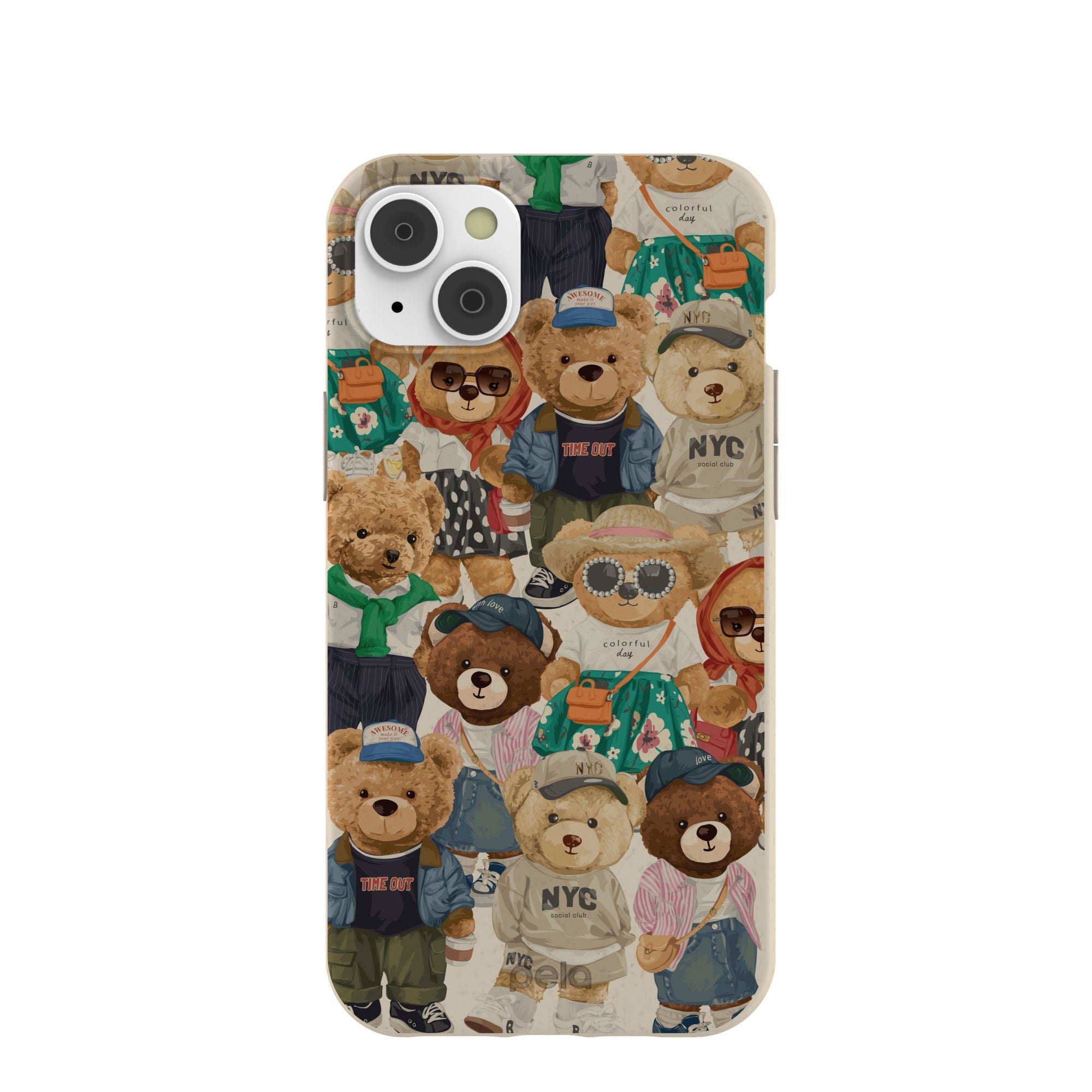 London Fog Unbearably Cute iPhone 14 Plus Case Refurbished - Pela Case refurbished available on Cerqular