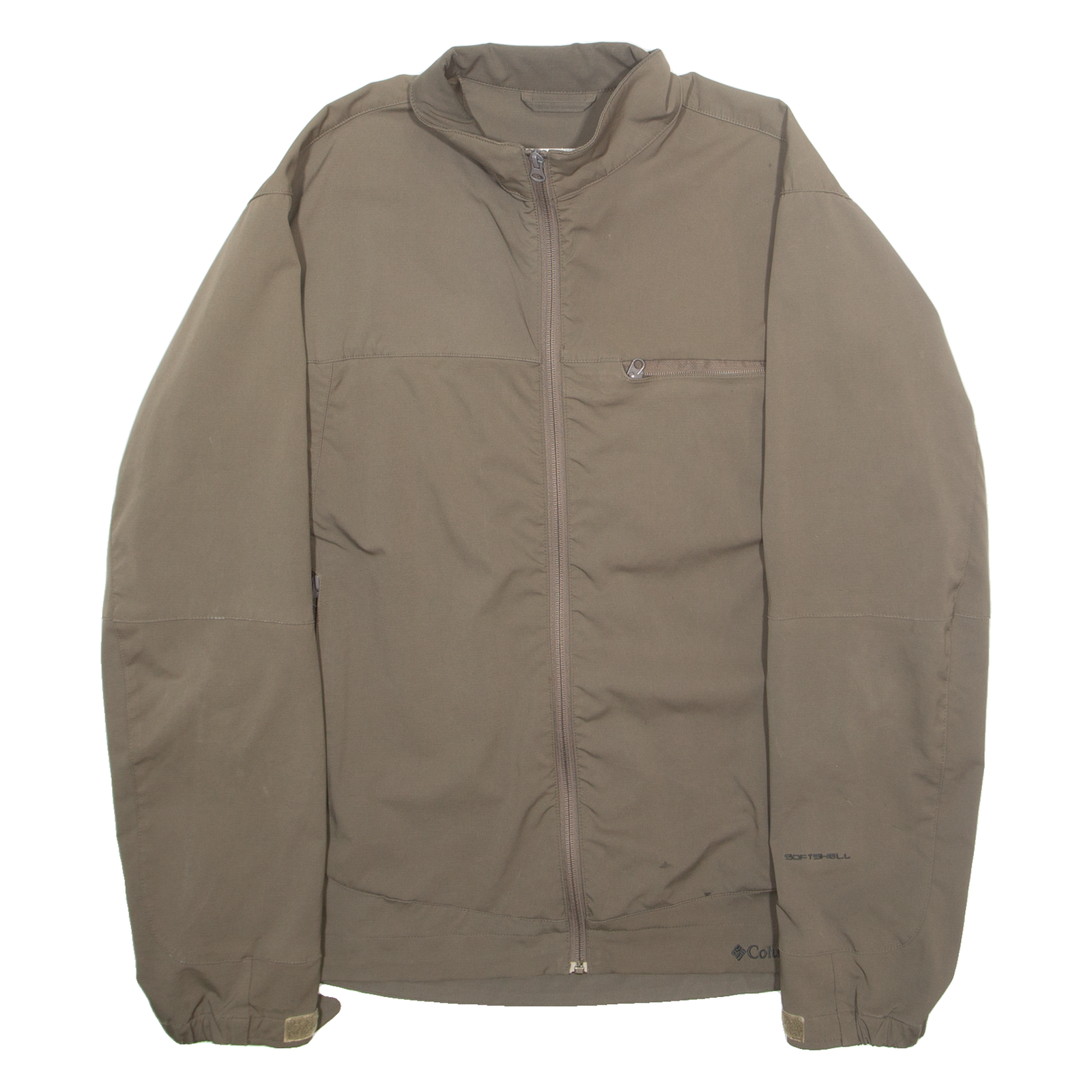 COLUMBIA Mens Shell Jacket Brown L Refurbished - N/A refurbished available on Cerqular