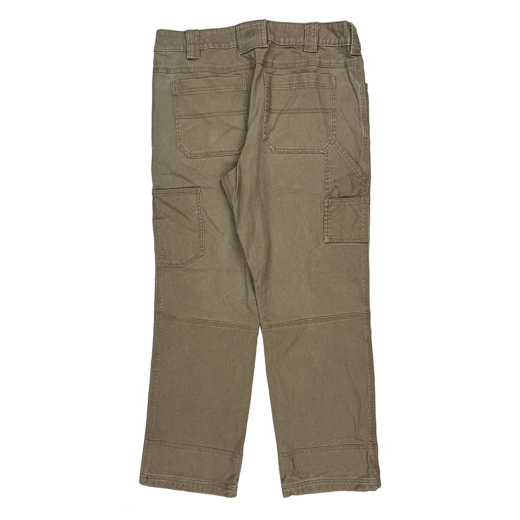Buy Unbranded Cargo Trousers - 34W 30L Khaki Cotton Refurbished - $46.89 Unbranded Cargo Trousers - 34W 30L Khaki Cotton Refurbished - Thrifted (note: this is a term often used to describe second- refurbished available on Cerqular