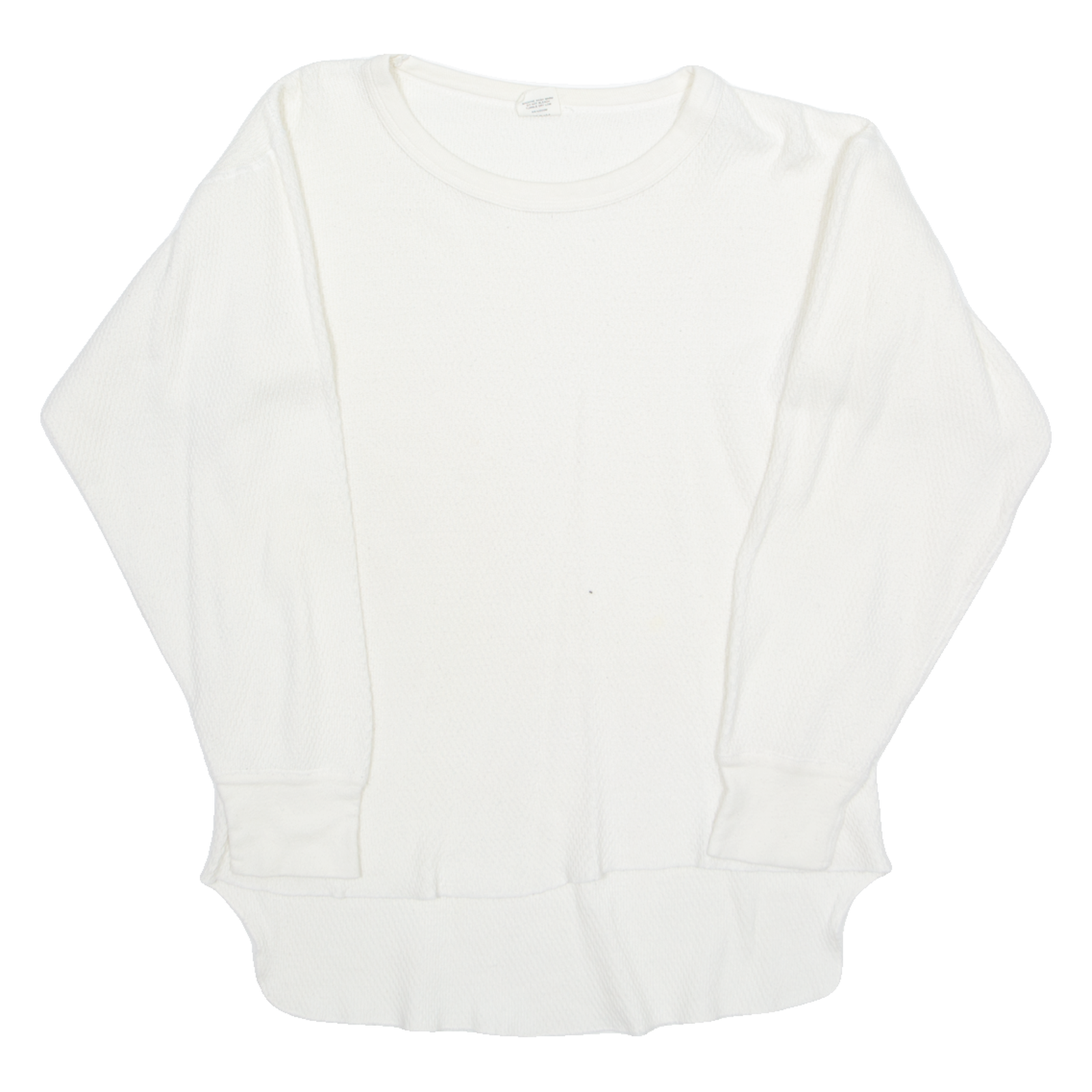 BLACKSHEEP Hi-Low Womens Sweatshirt White M Refurbished - N/A refurbished available on Cerqular