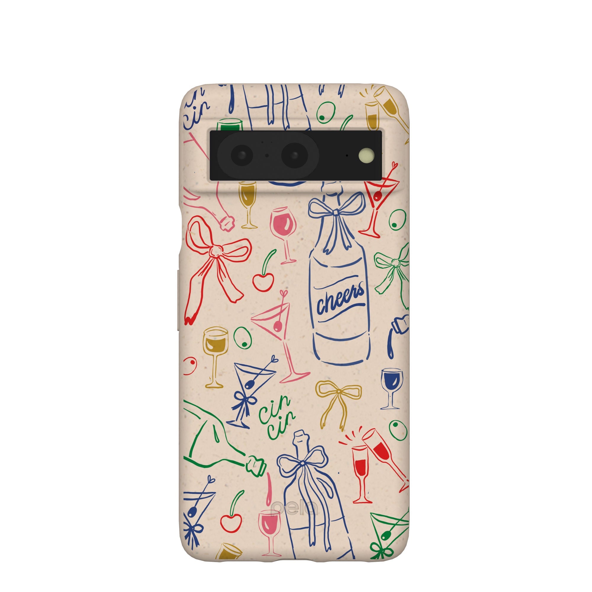 Seashell Midnight Toast Google Pixel 8 Case Refurbished - Pela Case refurbished available on Cerqular