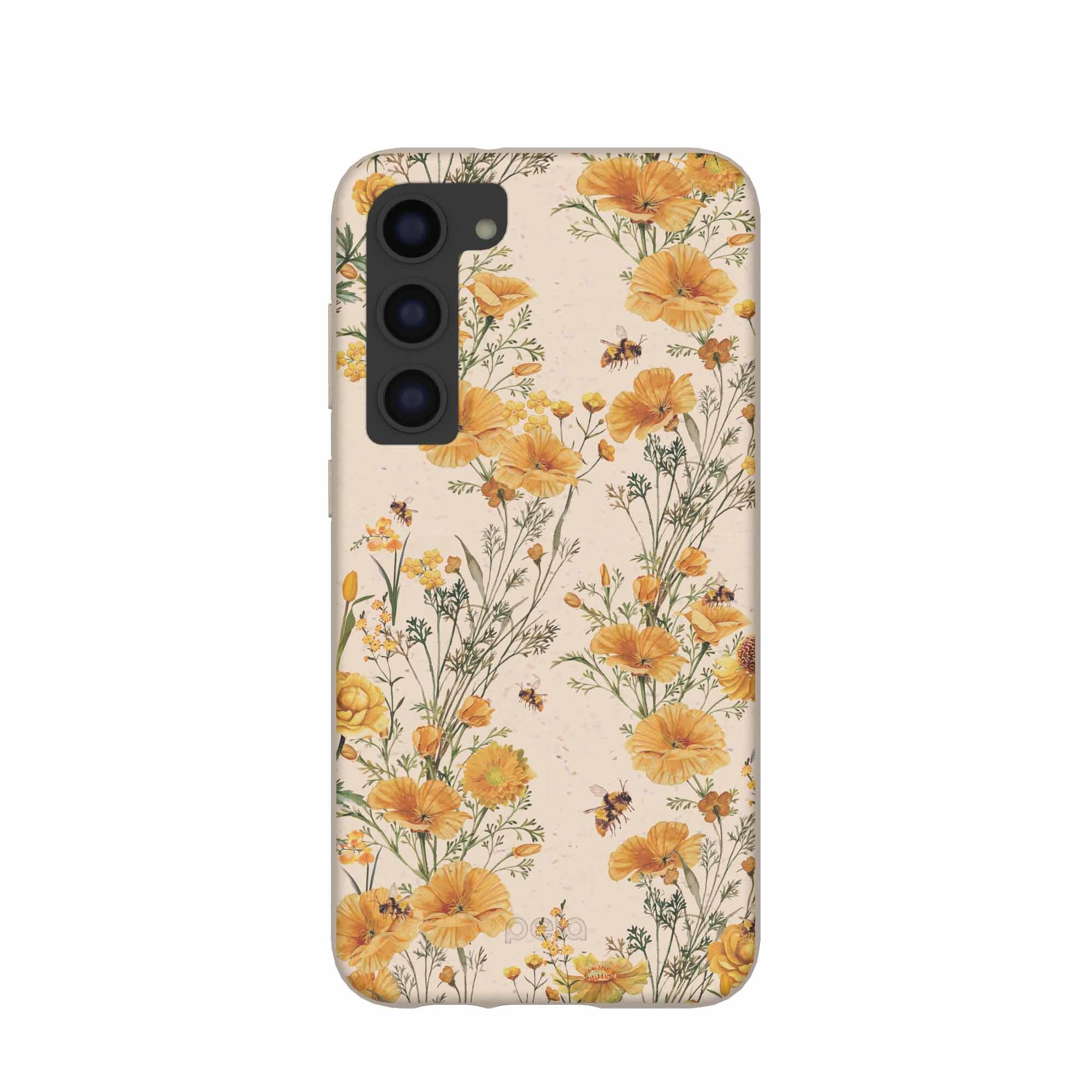 Seashell Vintage Bee Samsung Galaxy S23+(Plus) Case Refurbished - Pela Case refurbished available on Cerqular