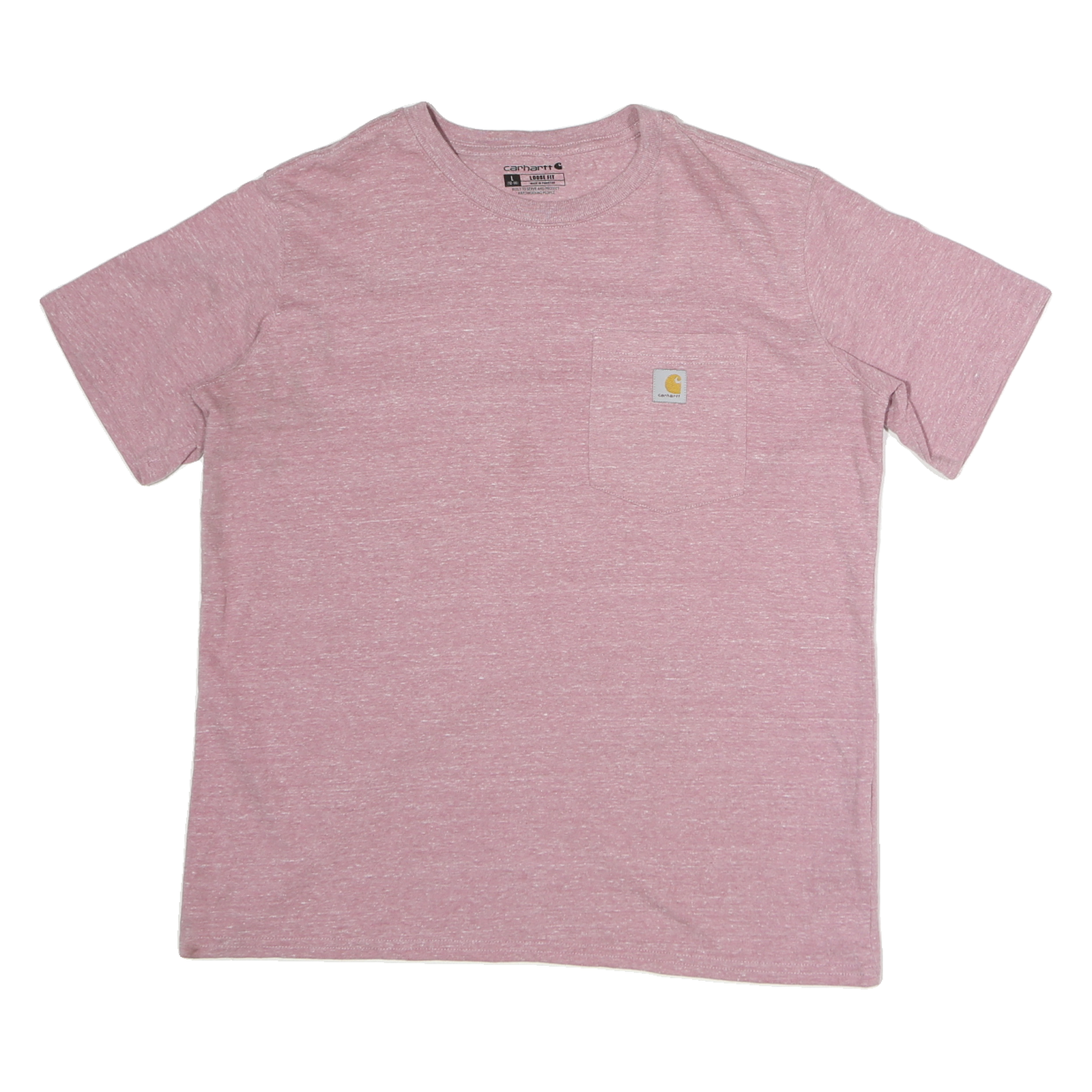 Buy CARHARTT Womens Pink Heather Pocket T-Shirt L Short Sleeve Crew Neck Cotton Refurbished - $31.19 CARHARTT Womens Pink Heather Pocket T-Shirt L Short Sleeve Crew Neck Cotton Refurbished - N/A refurbished available on Cerqular