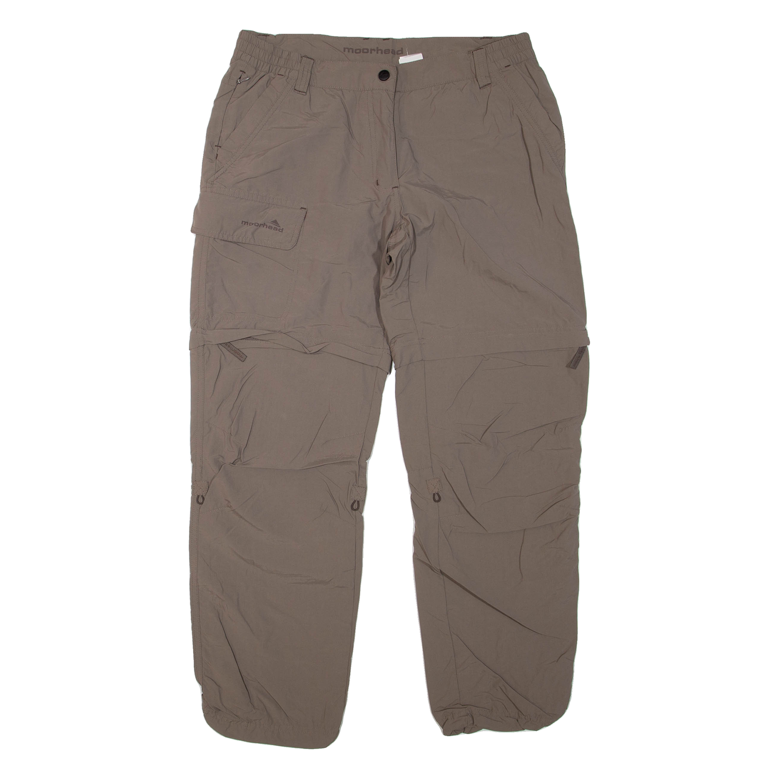 MOORHEAD Mens Trousers Beige Regular Straight W32 L29 Refurbished - N/A refurbished available on Cerqular