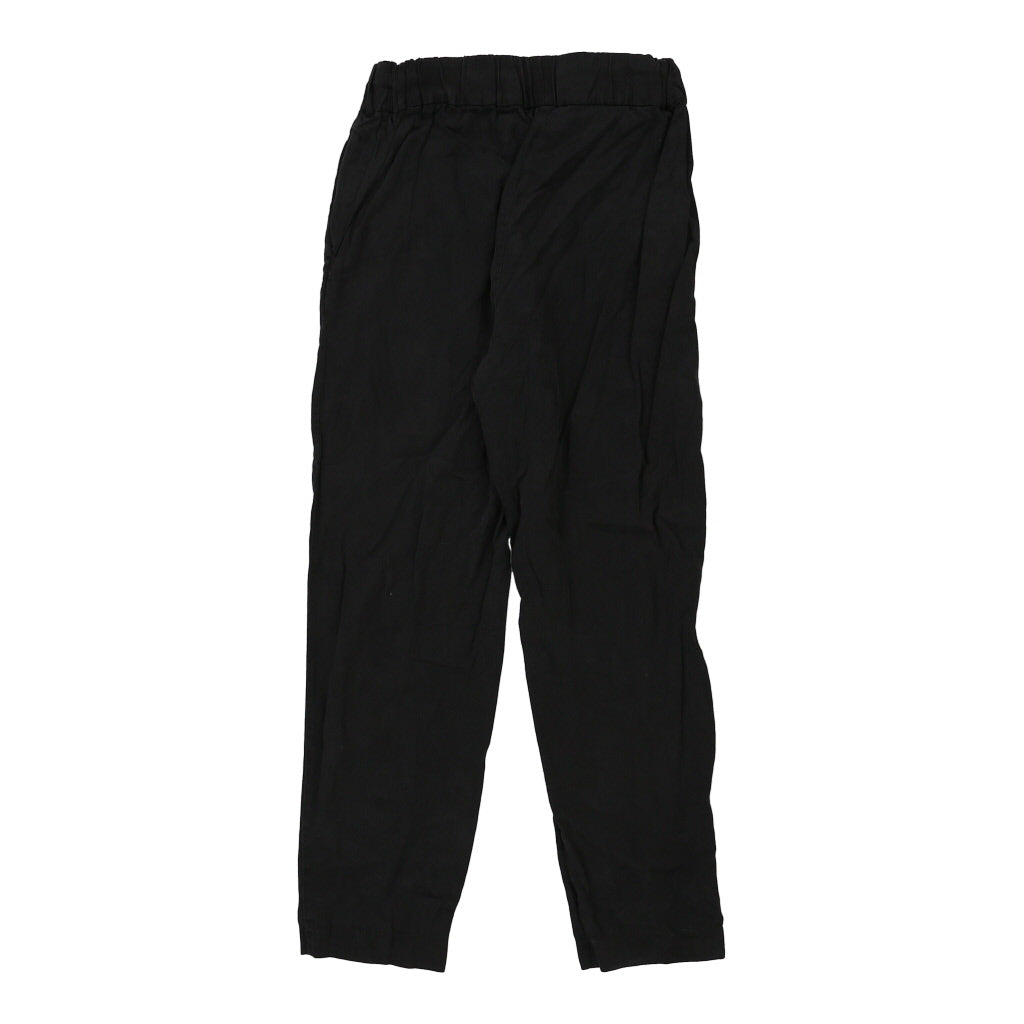 Buy Sisley Trousers - XS Black Cotton Refurbished - $24.11 Sisley Trousers - XS Black Cotton Refurbished - Thrifted (note: this is a term often used to describe second- refurbished available on Cerqular