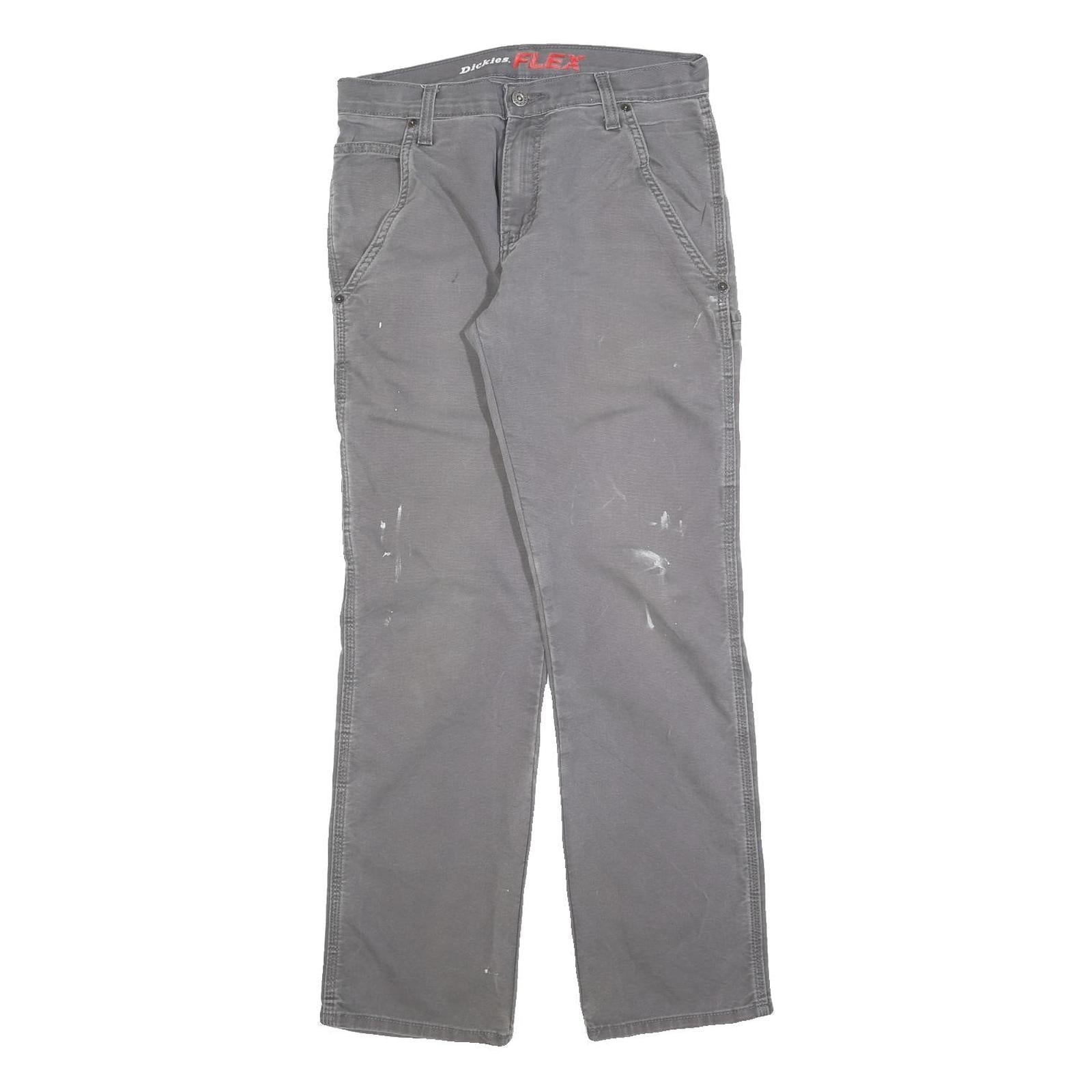 Buy DICKIES Mens Cotton Blend Grey Relaxed Straight Trousers W30 L32 Workwear Refurbished - $37.69 DICKIES Mens Cotton Blend Grey Relaxed Straight Trousers W30 L32 Workwear Refurbished - N/A refurbished available on Cerqular