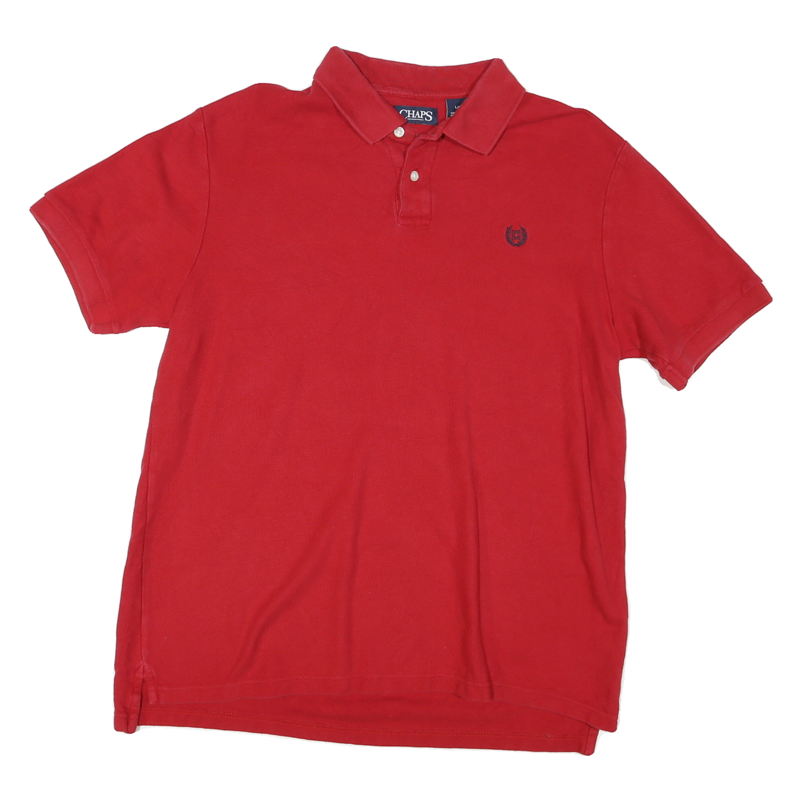 Buy CHAPS Mens Red Short Sleeve Plain Polo Shirt L Classic Cotton Summer Refurbished - $16.89 CHAPS Mens Red Short Sleeve Plain Polo Shirt L Classic Cotton Summer Refurbished - N/A refurbished available on Cerqular