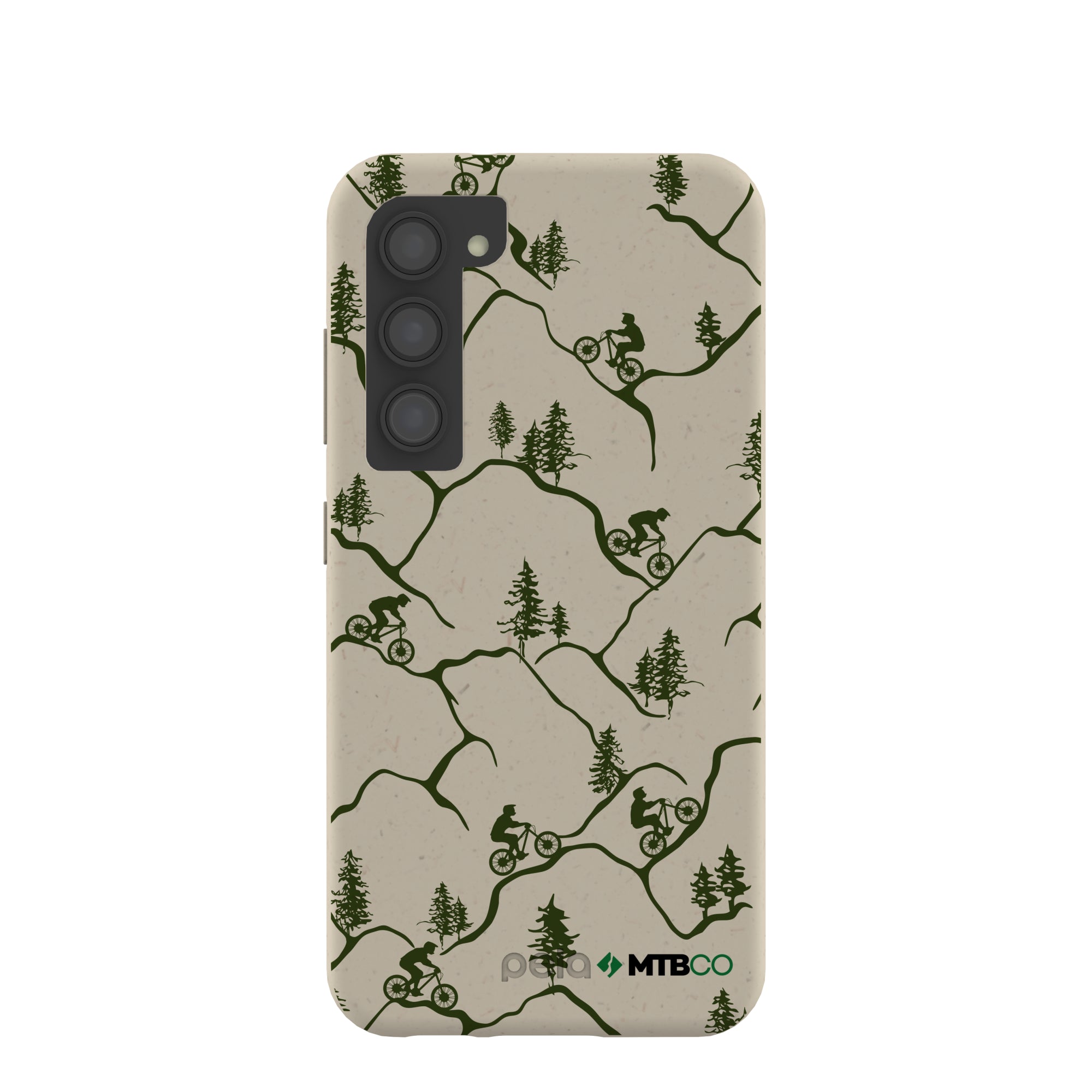 London Fog Bike Trek MTBCO Samsung Galaxy S23 Case Refurbished - Pela Case refurbished available on Cerqular