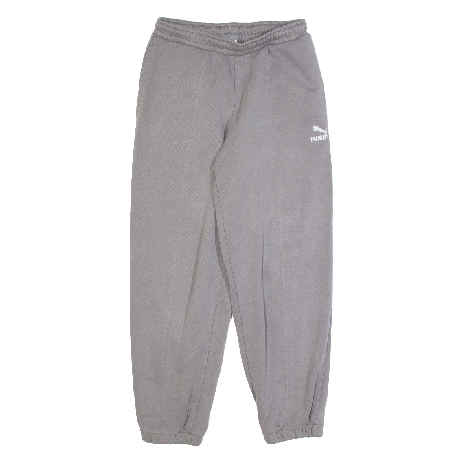 PUMA Mens Joggers Grey Tapered XS W28 L26 Refurbished - N/A refurbished available on Cerqular