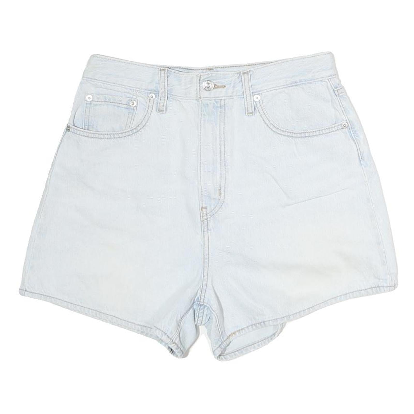 LEVI'S Mens Denim Light Blue Casual Shorts L W30 Classic Fit Cotton Refurbished - N/A refurbished available on Cerqular