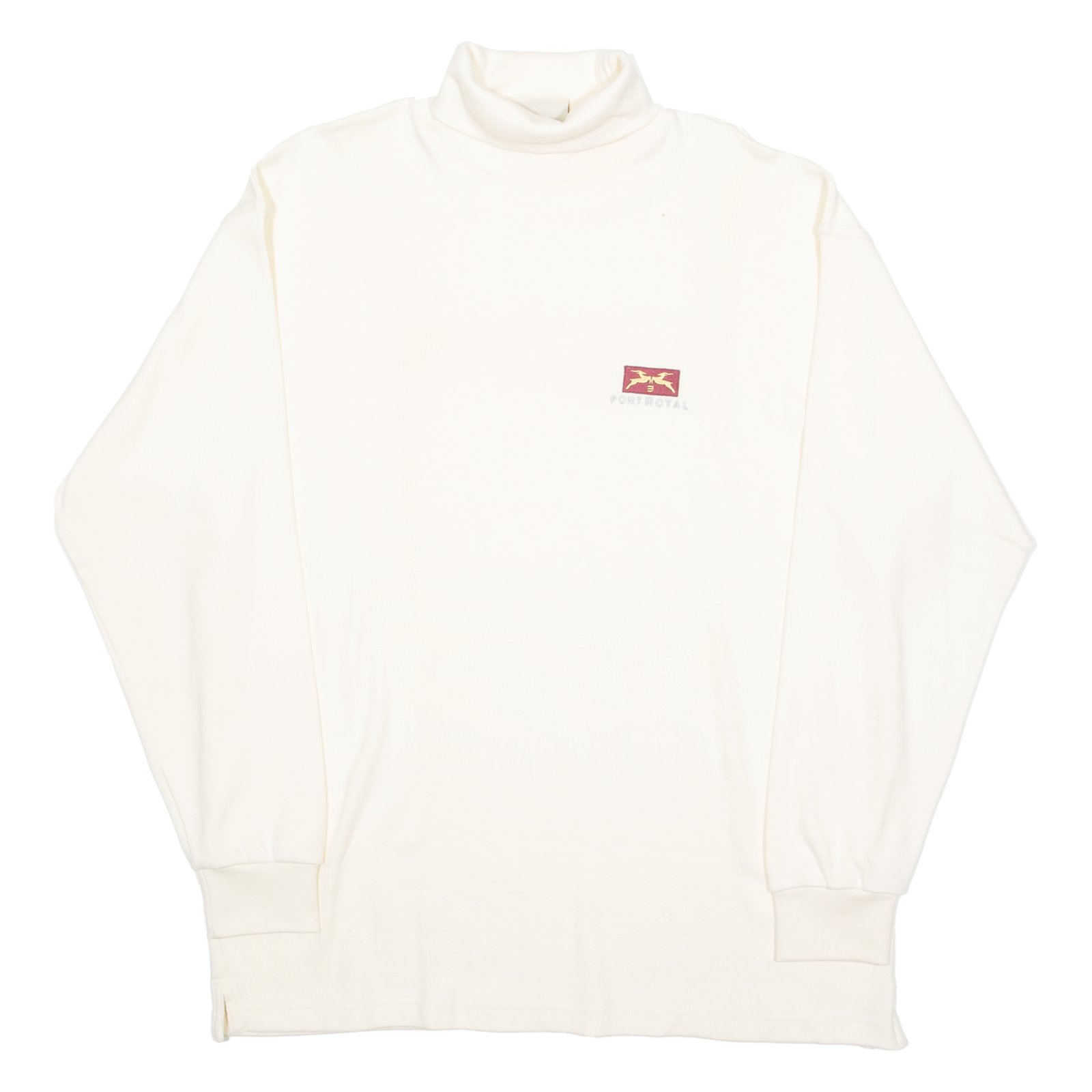 DOGGHER Mens Sweatshirt Cream Roll Neck L Refurbished - N/A refurbished available on Cerqular