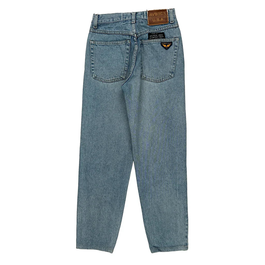Buy Avirex Jeans - 24W UK 6 Light Wash Cotton Refurbished - $60.29 Avirex Jeans - 24W UK 6 Light Wash Cotton Refurbished - Thrifted (note: this is a term often used to describe second- refurbished available on Cerqular