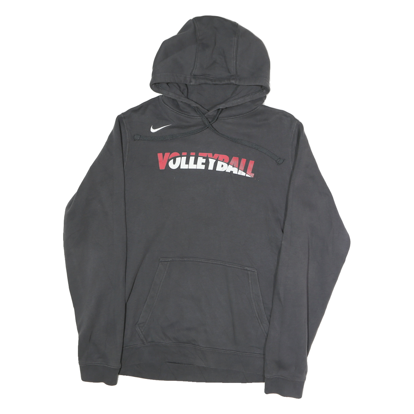 NIKE Mens Black Volleyball Pullover Hoodie S Cotton Sports Sweatshirt Refurbished - N/A refurbished available on Cerqular