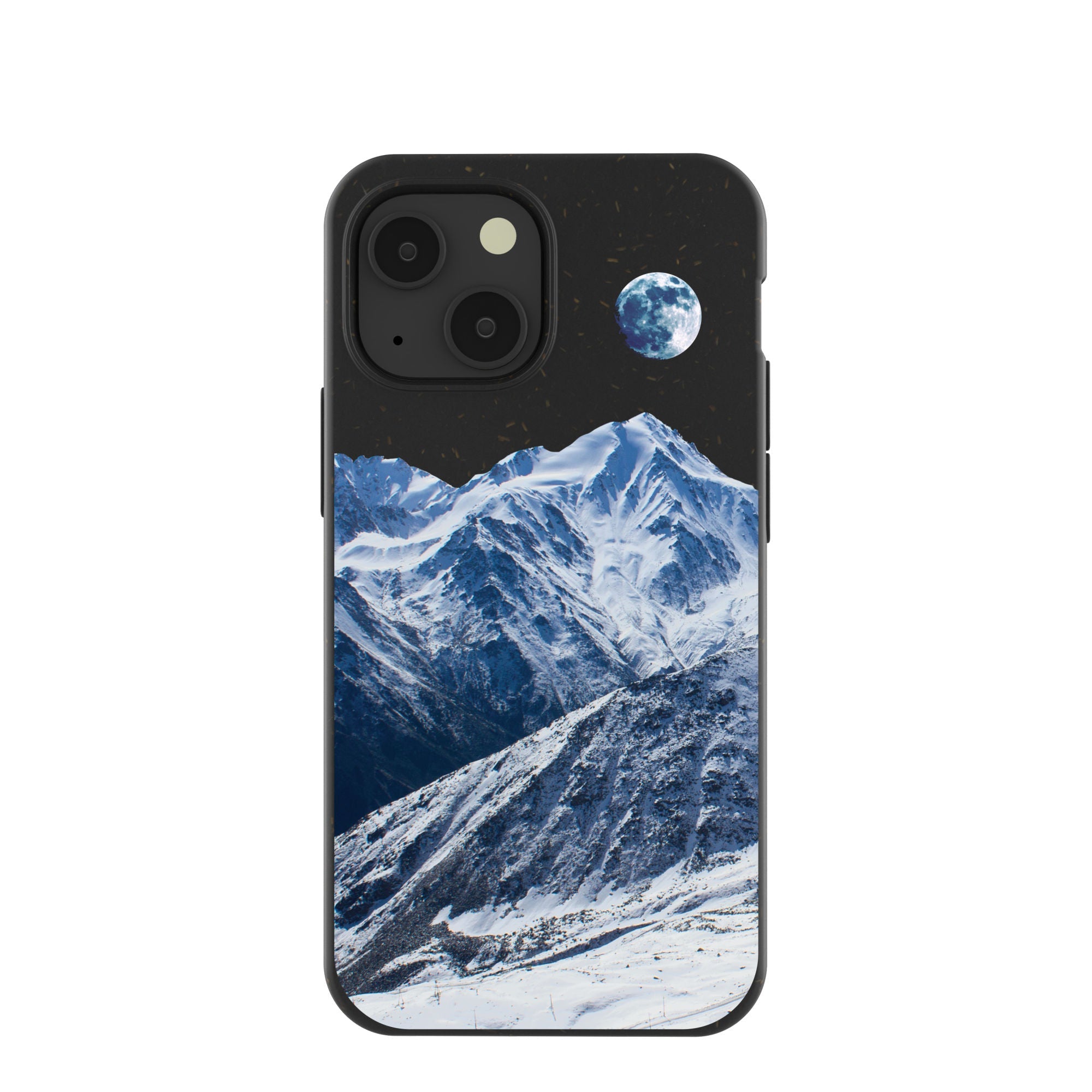 Black Night Slopes iPhone 13 Mini Case Refurbished - Pela Case refurbished available on Cerqular