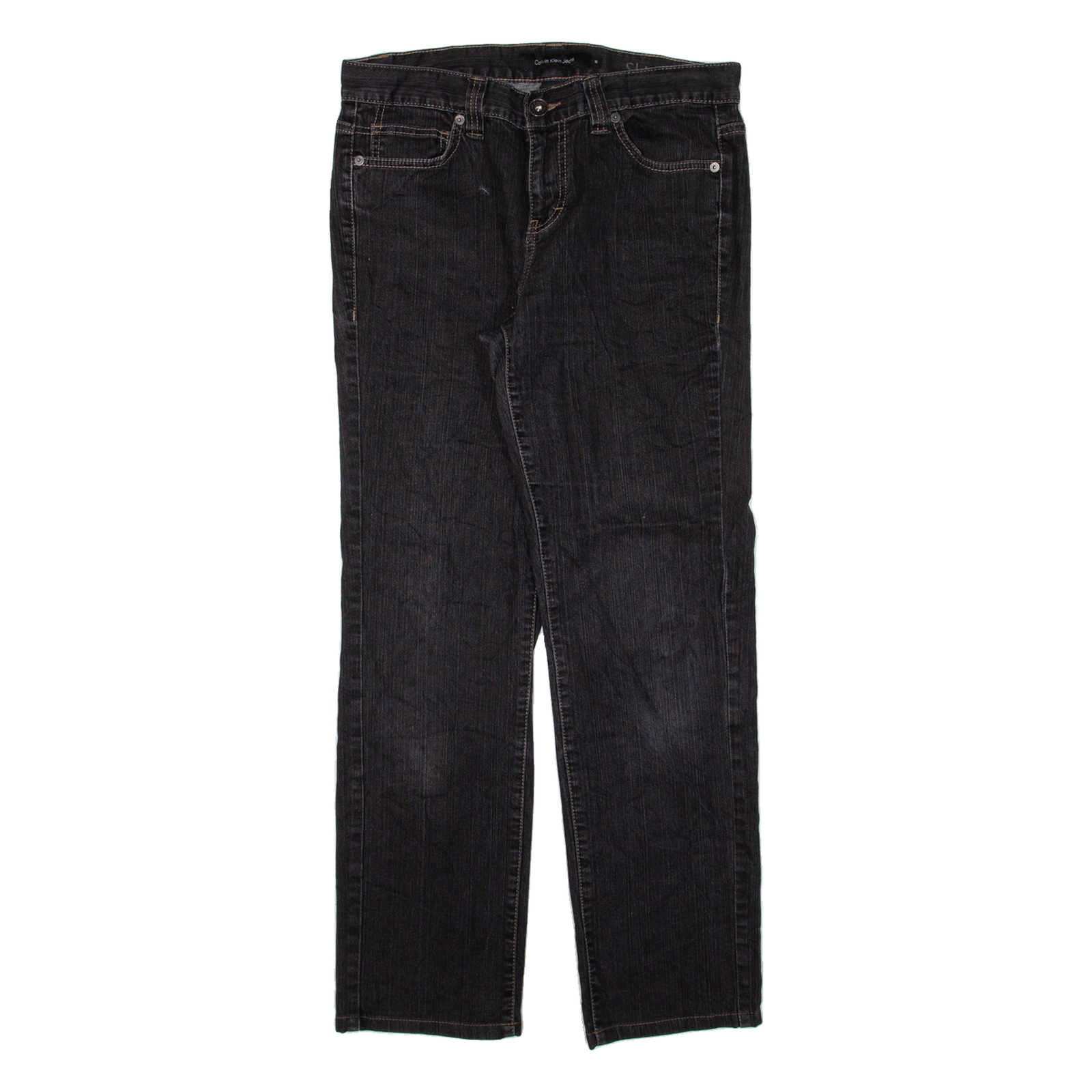 Buy CALVIN KLEIN JEANS Womens Jeans Black Slim Straight W32 L28 Refurbished - $28.59 CALVIN KLEIN JEANS Womens Jeans Black Slim Straight W32 L28 Refurbished - N/A refurbished available on Cerqular