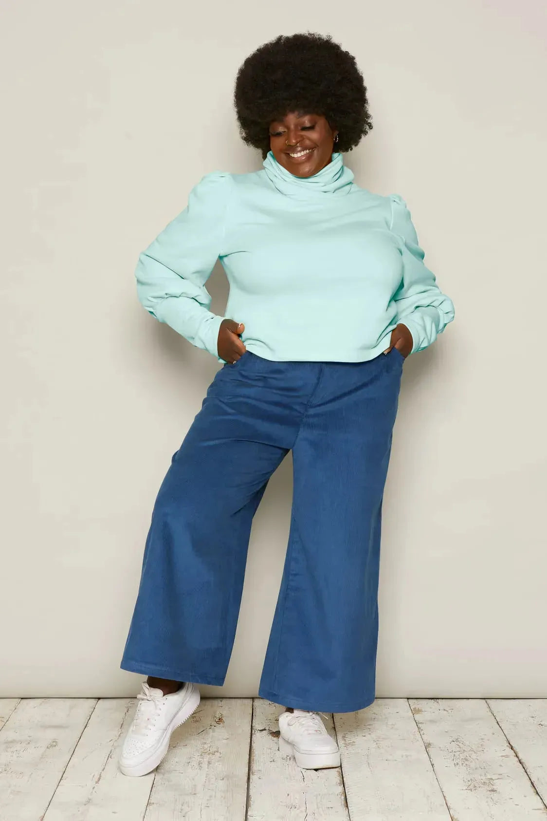 Funi Trousers (Blue) | size: L Refurbished - N/A refurbished available on Cerqular