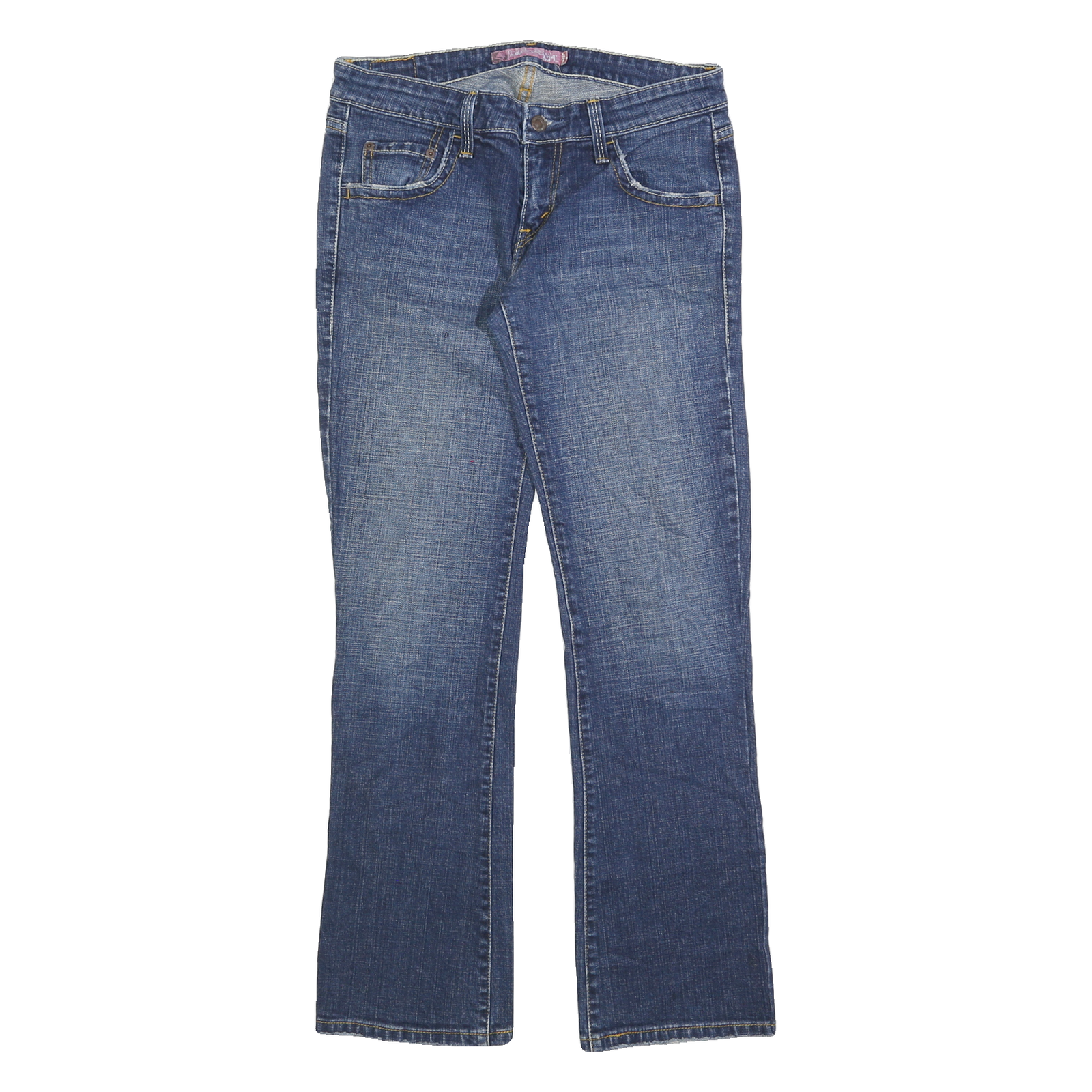 LEVI'S Womens 524 Regular Fit Straight Leg Denim Medium Wash W30 L30 Classic Zip Refurbished - N/A refurbished available on Cerqular