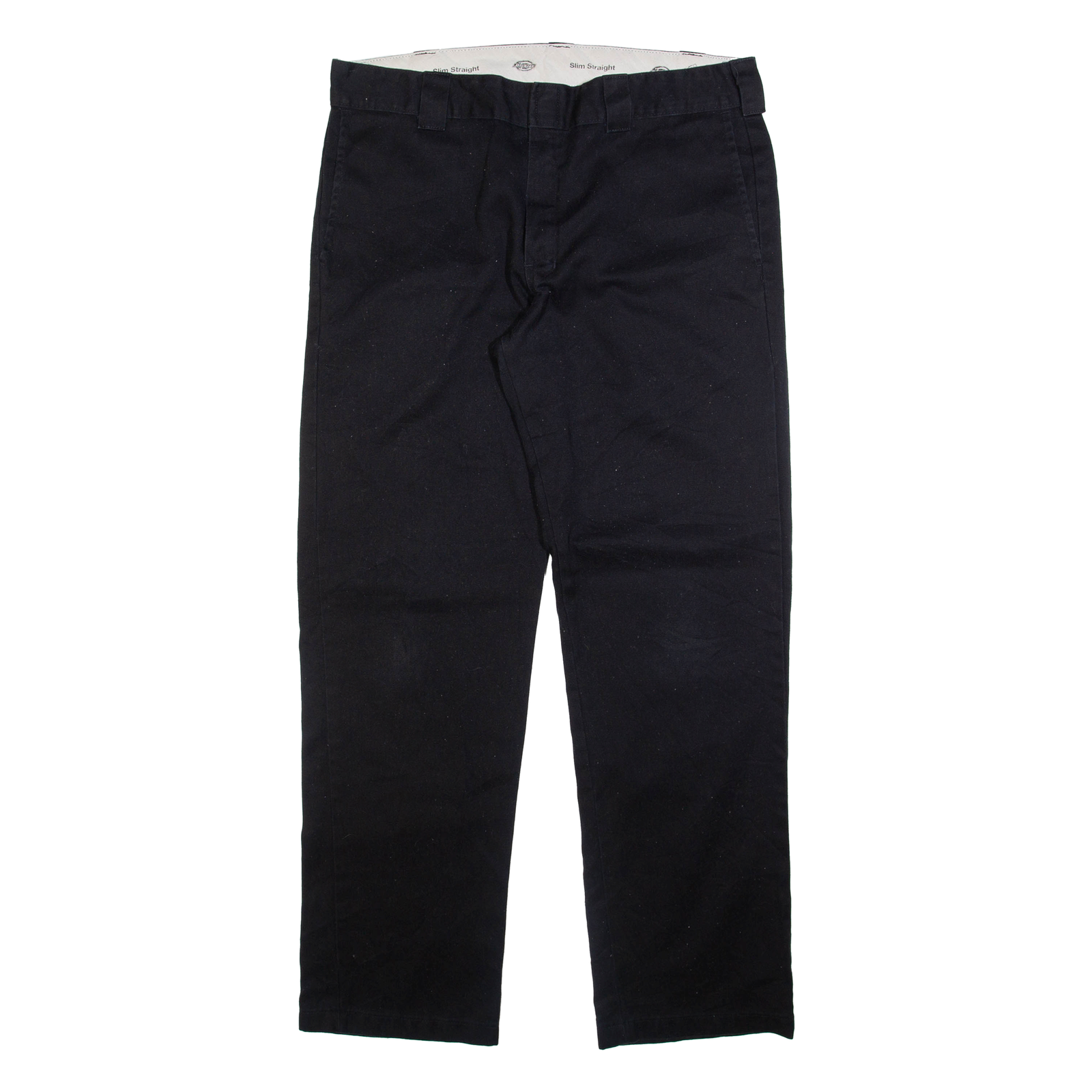 DICKIES Mens Trousers Black Regular Straight W36 L34 Refurbished - N/A refurbished available on Cerqular