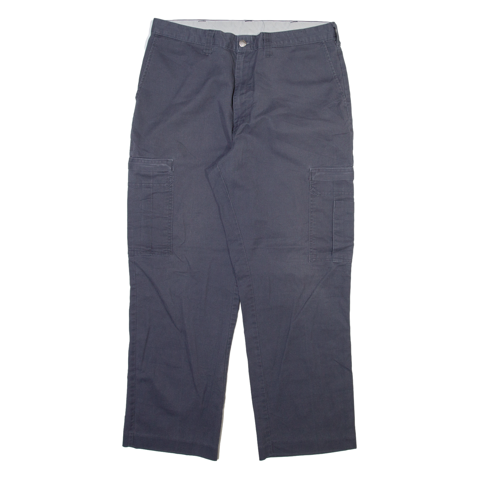 DICKIES Mens Trousers Grey Regular Straight W36 L30 Refurbished - N/A refurbished available on Cerqular