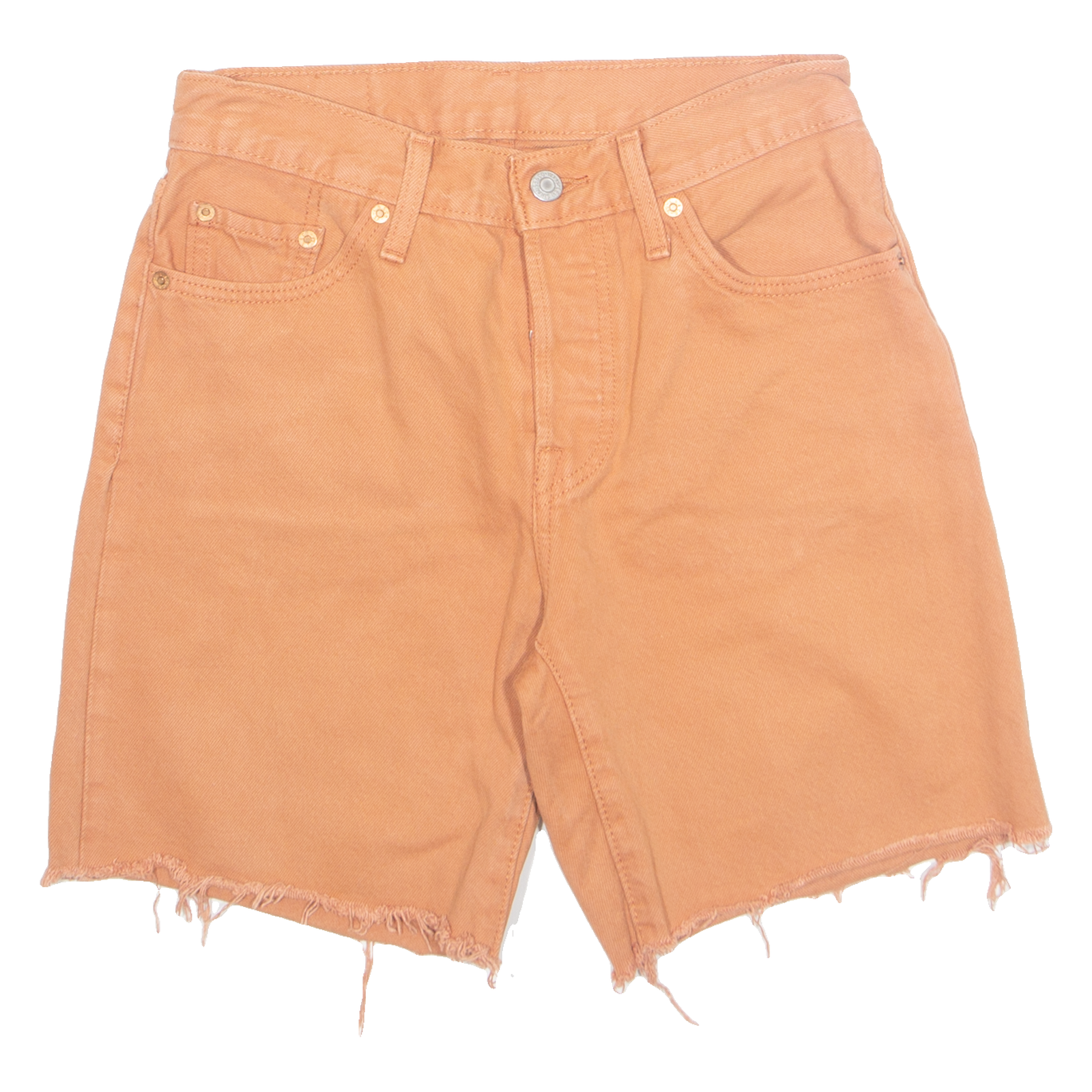Buy LEVI'S 502 Cut Off Mens Denim Shorts Orange S W28 Refurbished - $23.39 LEVI'S 502 Cut Off Mens Denim Shorts Orange S W28 Refurbished - N/A refurbished available on Cerqular