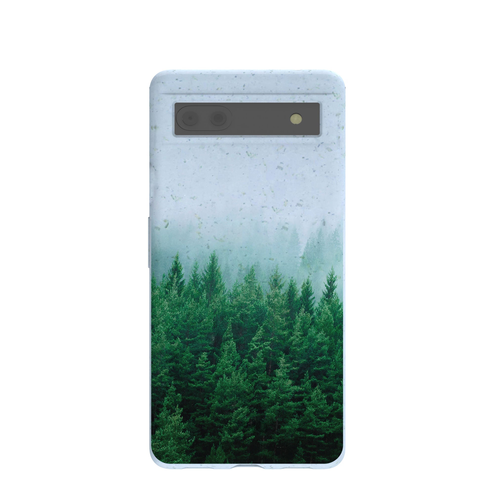 Powder Blue Forest Mist Google Pixel 6a Case Refurbished - Pela Case refurbished available on Cerqular