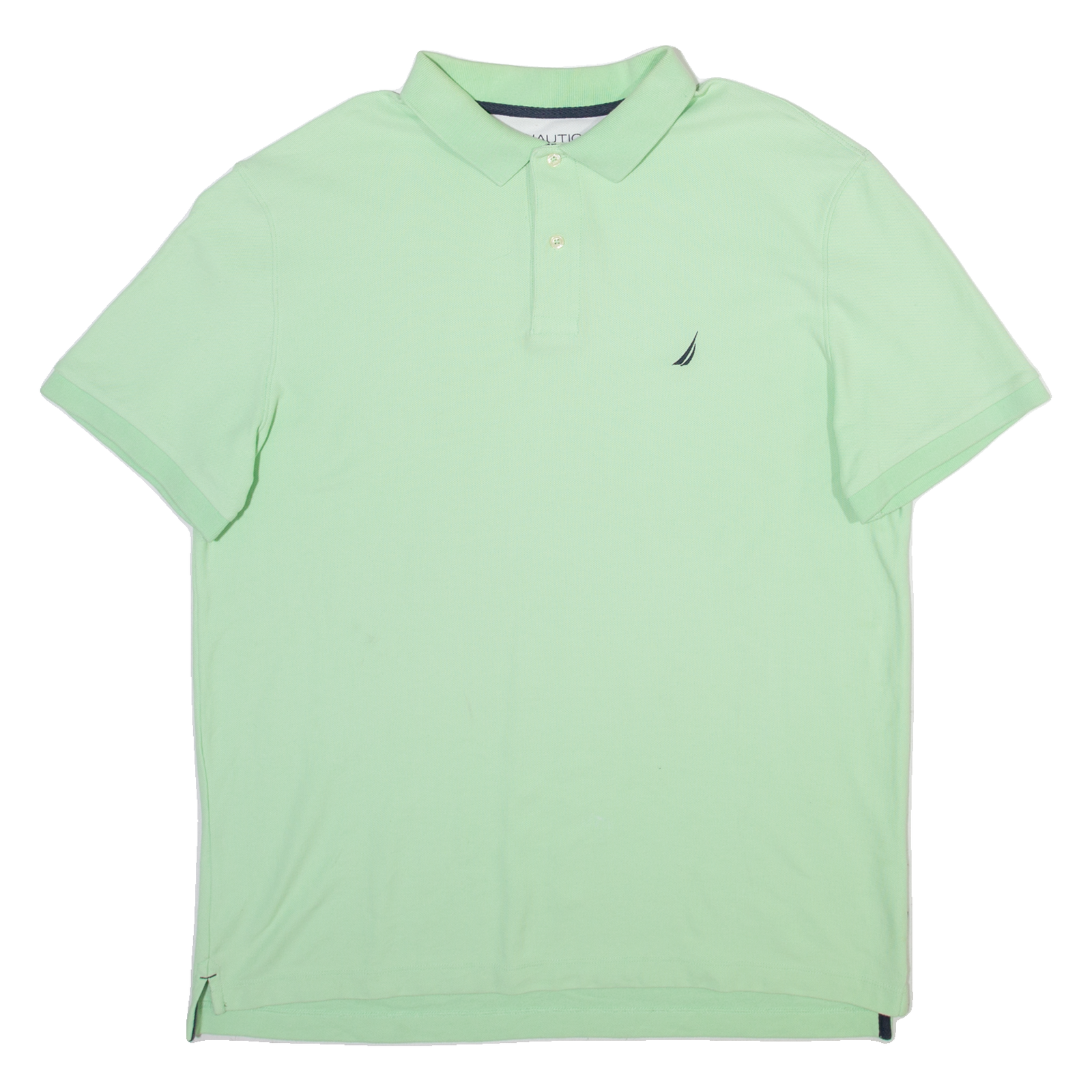 NAUTICA Mens Polo Shirt Green XL Refurbished - N/A refurbished available on Cerqular