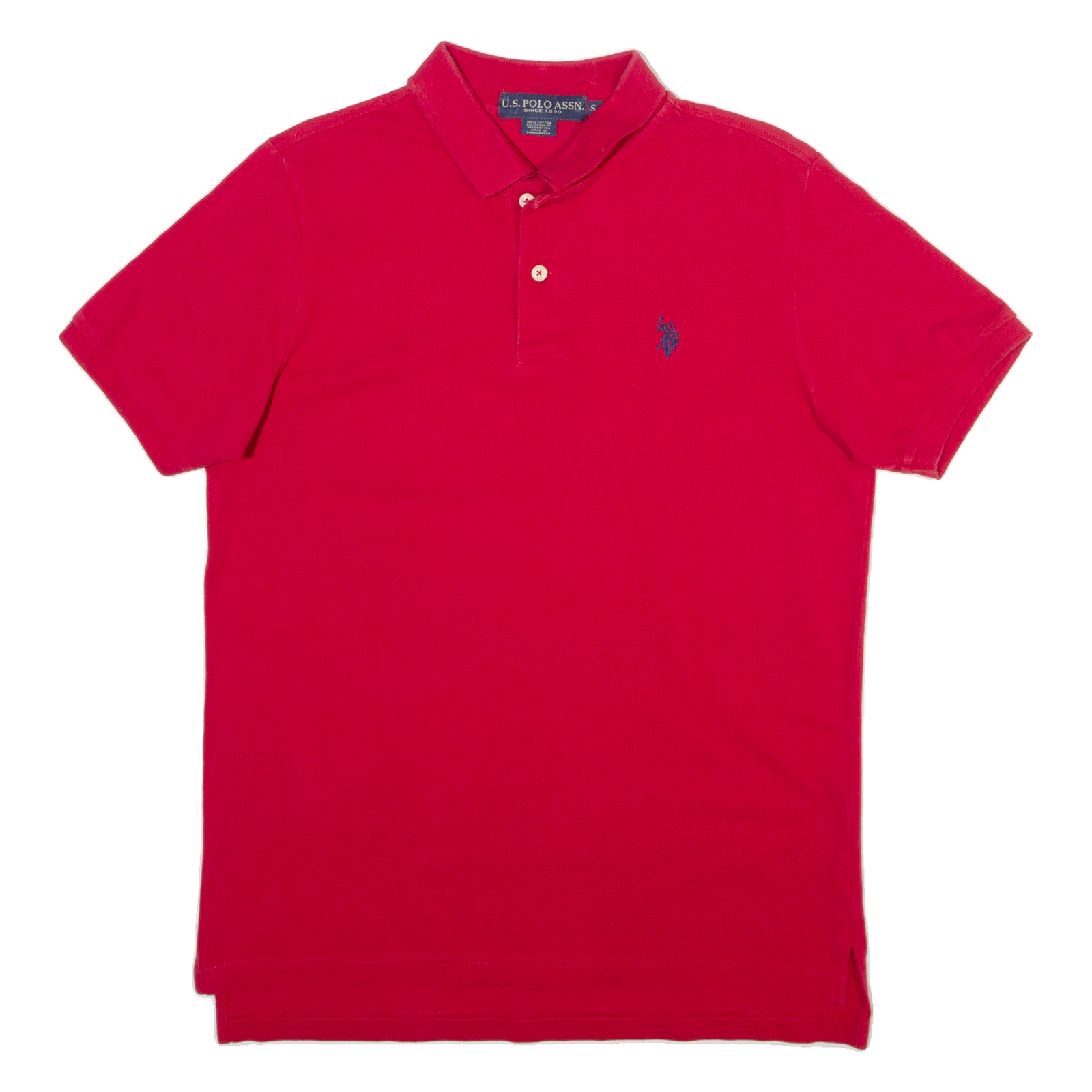 U.S. POLO ASSN Mens Polo Shirt Red S Refurbished - N/A refurbished available on Cerqular