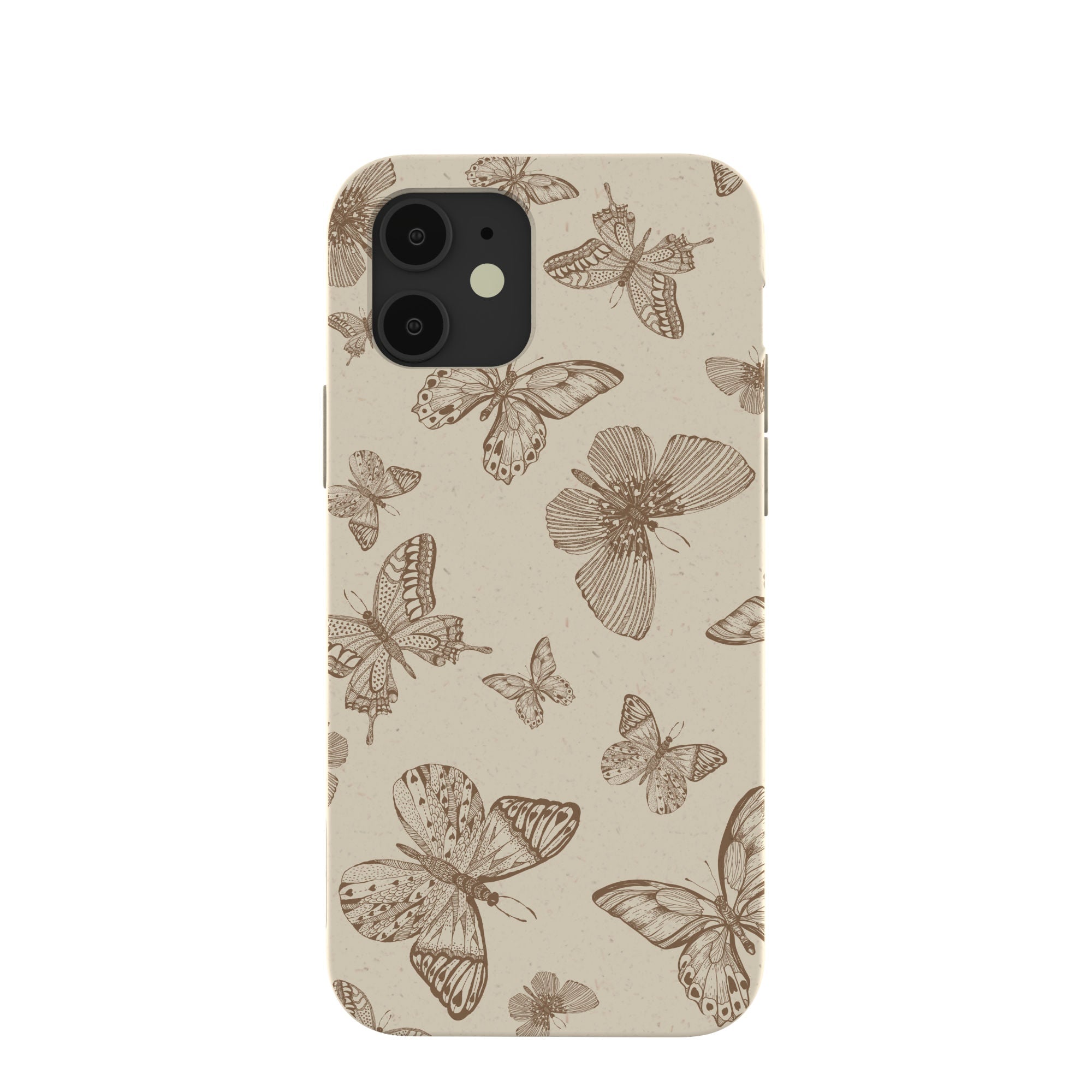 London Fog Delicate Flutters iPhone 12/ iPhone 12 Pro Case Refurbished - Pela Case refurbished available on Cerqular