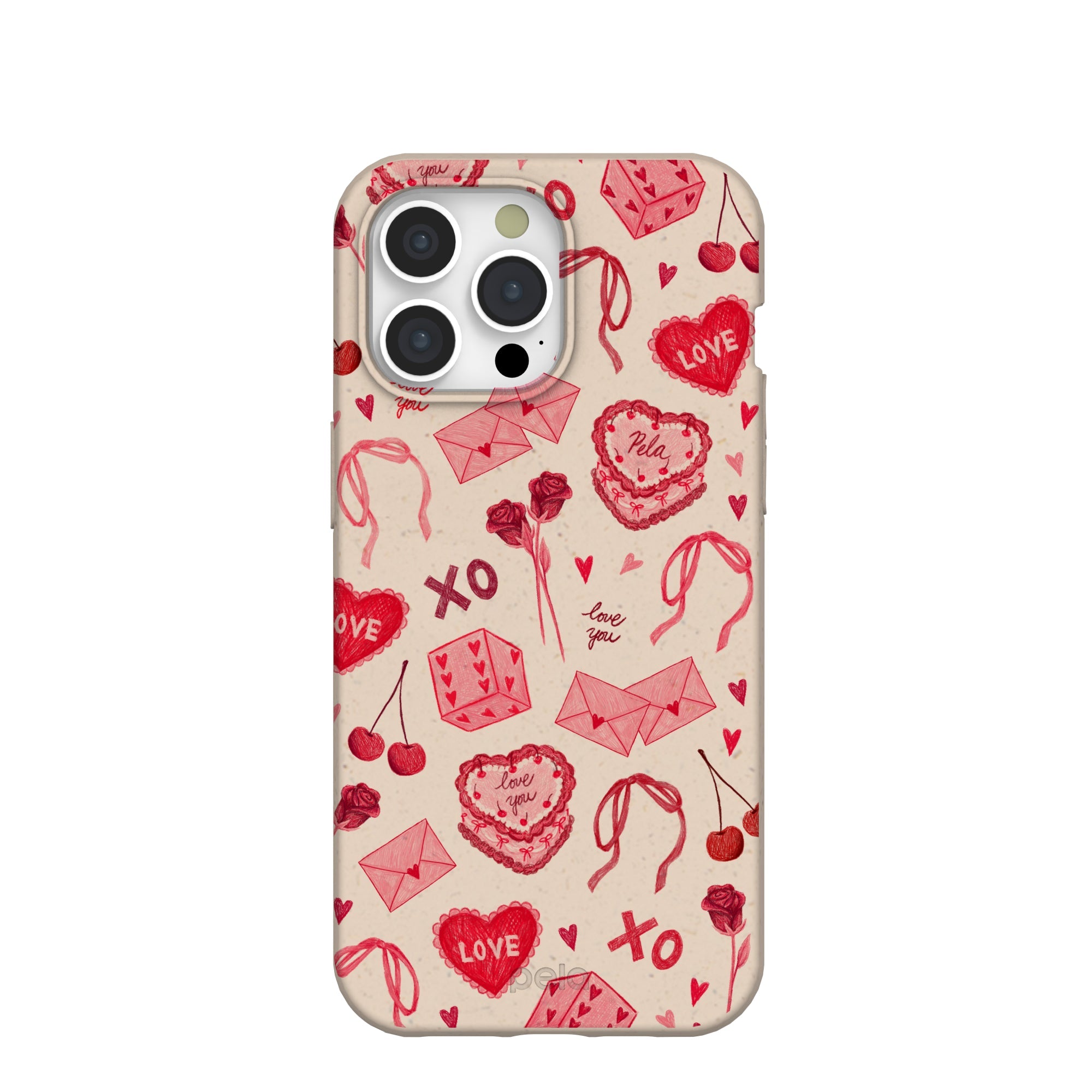 Seashell Love Pack iPhone 15 Pro Max Case Refurbished - Pela Case refurbished available on Cerqular