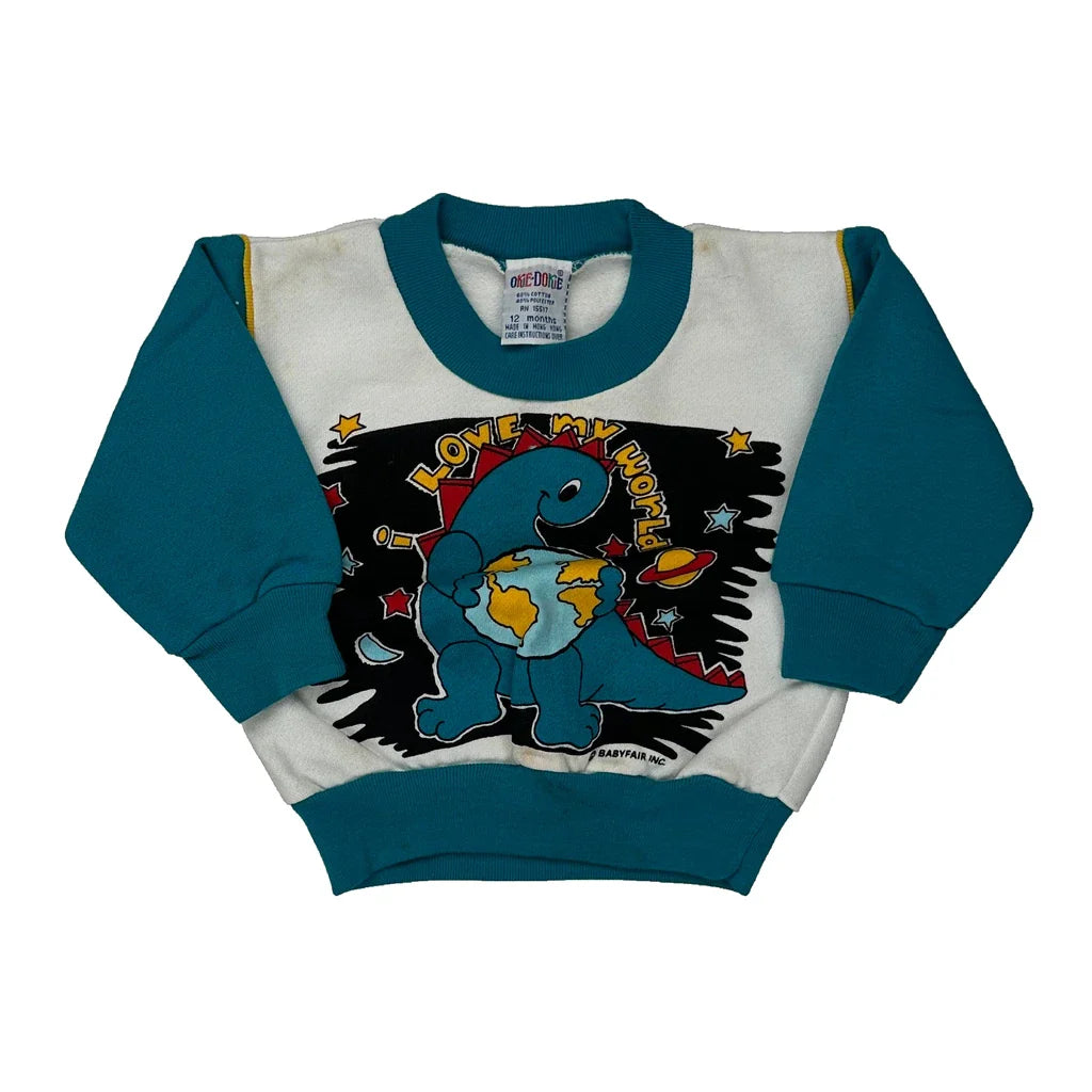 Buy Age 12 Months Okie-Dokie Cartoon Sweatshirt - 3XS Multicoloured Cotton Blend Refurbished - $14.06 Age 12 Months Okie-Dokie Cartoon Sweatshirt - 3XS Multicoloured Cotton Blend Refurbished - Thrifted (note: this is a term often used to describe second- refurbished available on Cerqular
