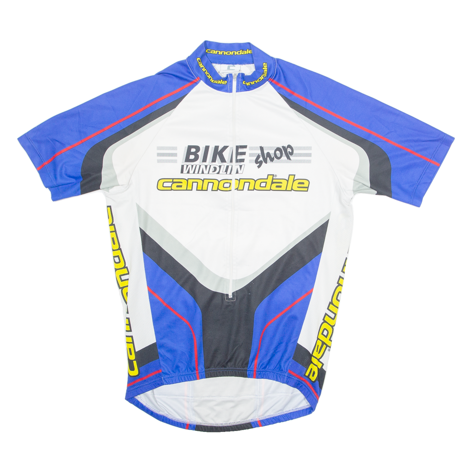 CANNONDALE Cycling Mens Jersey White 1/2 Zip M Refurbished - N/A refurbished available on Cerqular