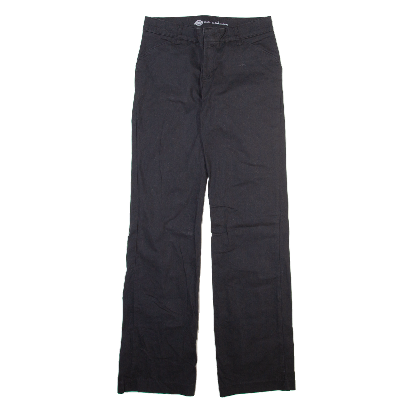 DICKIES Womens Trousers Grey Relaxed Bootcut W28 L33 Refurbished - N/A refurbished available on Cerqular