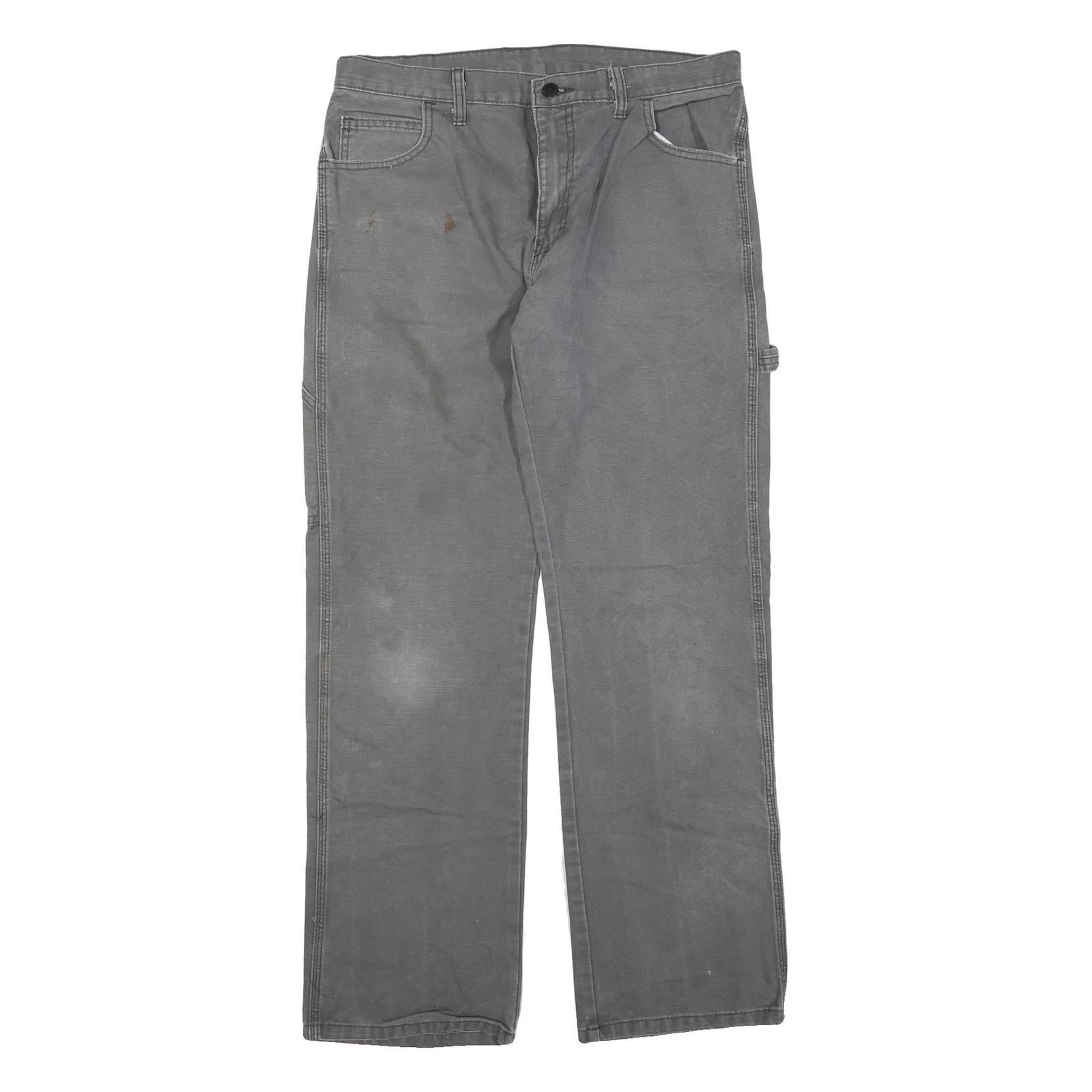 Buy DICKIES Mens Cotton Blend Grey Regular Straight Trousers W34 L32 Workwear Zip Refurbished - $33.79 DICKIES Mens Cotton Blend Grey Regular Straight Trousers W34 L32 Workwear Zip Refurbished - N/A refurbished available on Cerqular