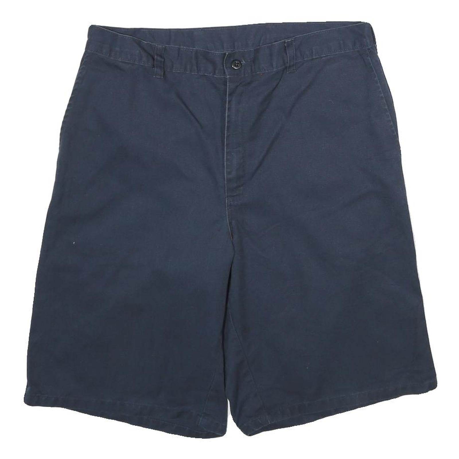 DICKIES Mens Shorts Navy Casual L W34 Workwear Polyester Blend Refurbished - N/A refurbished available on Cerqular