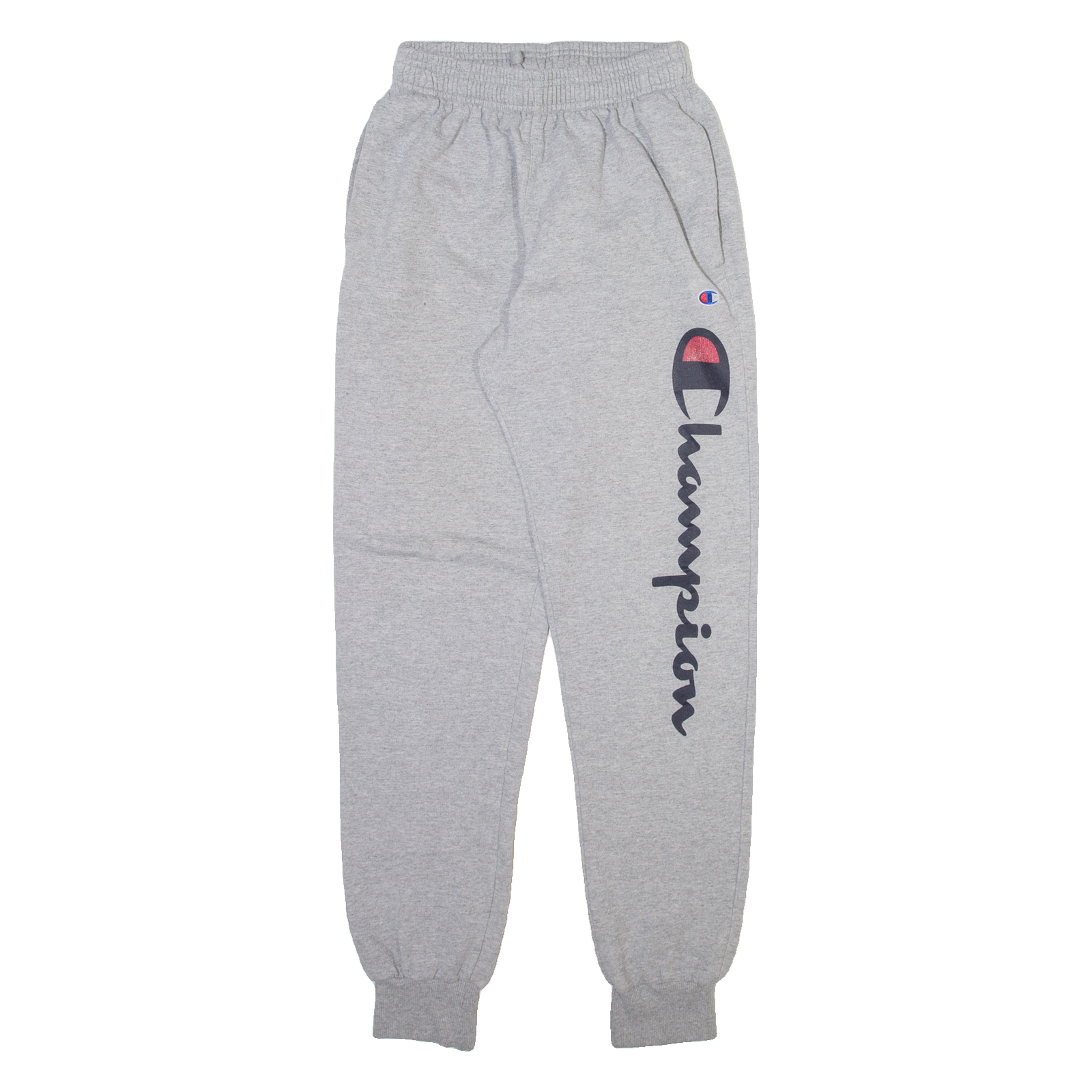 CHAMPION Mens Joggers Grey Tapered S W24 L28 Refurbished - N/A refurbished available on Cerqular